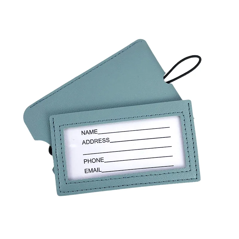 PU Leather Luggage Tag 6