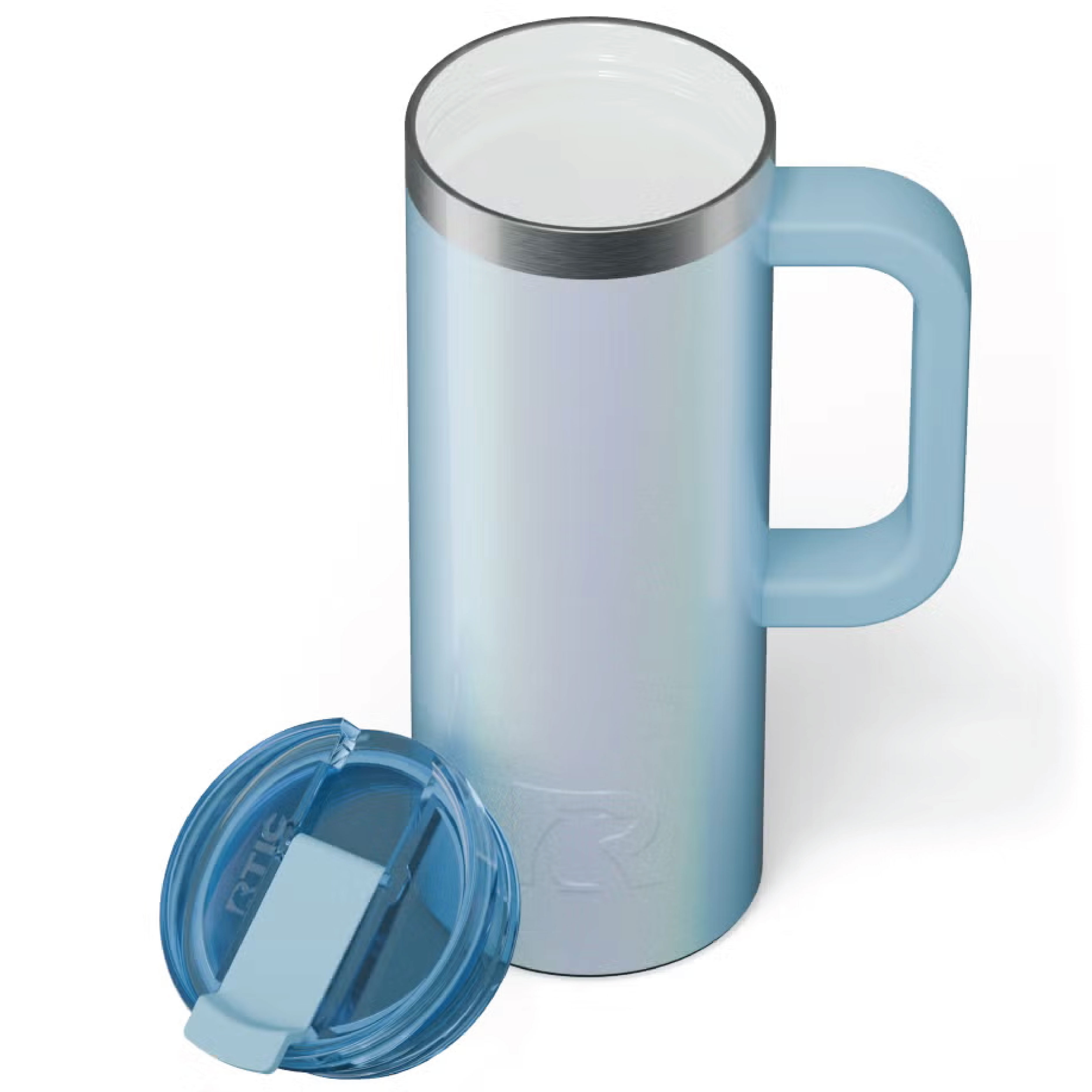 RTIC 20oz Ringed Stainless Steel Ceramic Lined Travel Mug 15