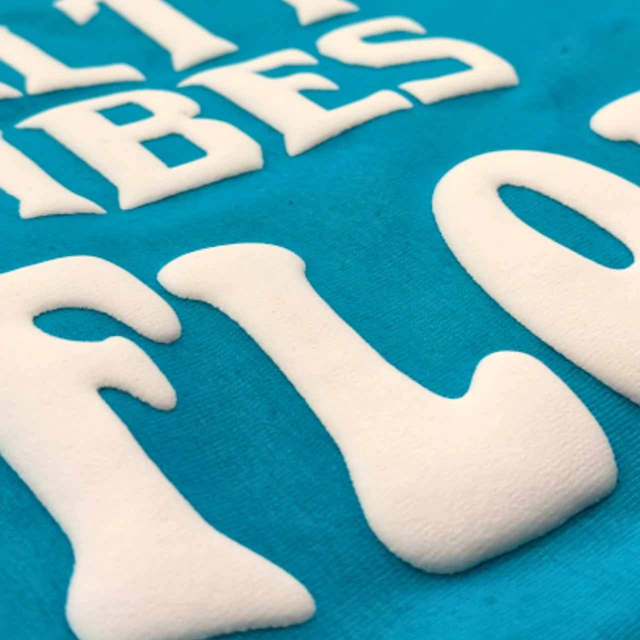 3D Puff Transfers - 1 Color Print 2