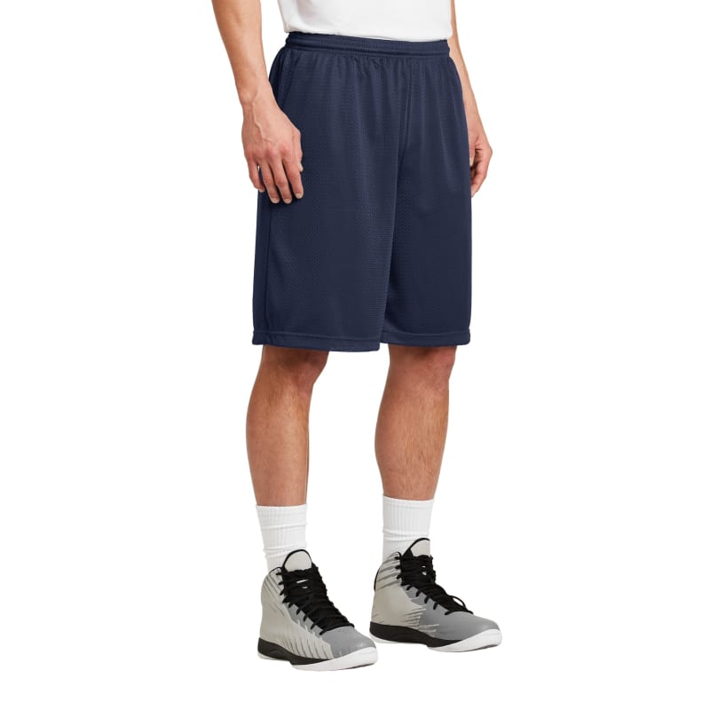Sport-Tek Long PosiCharge Classic Mesh Short. 16