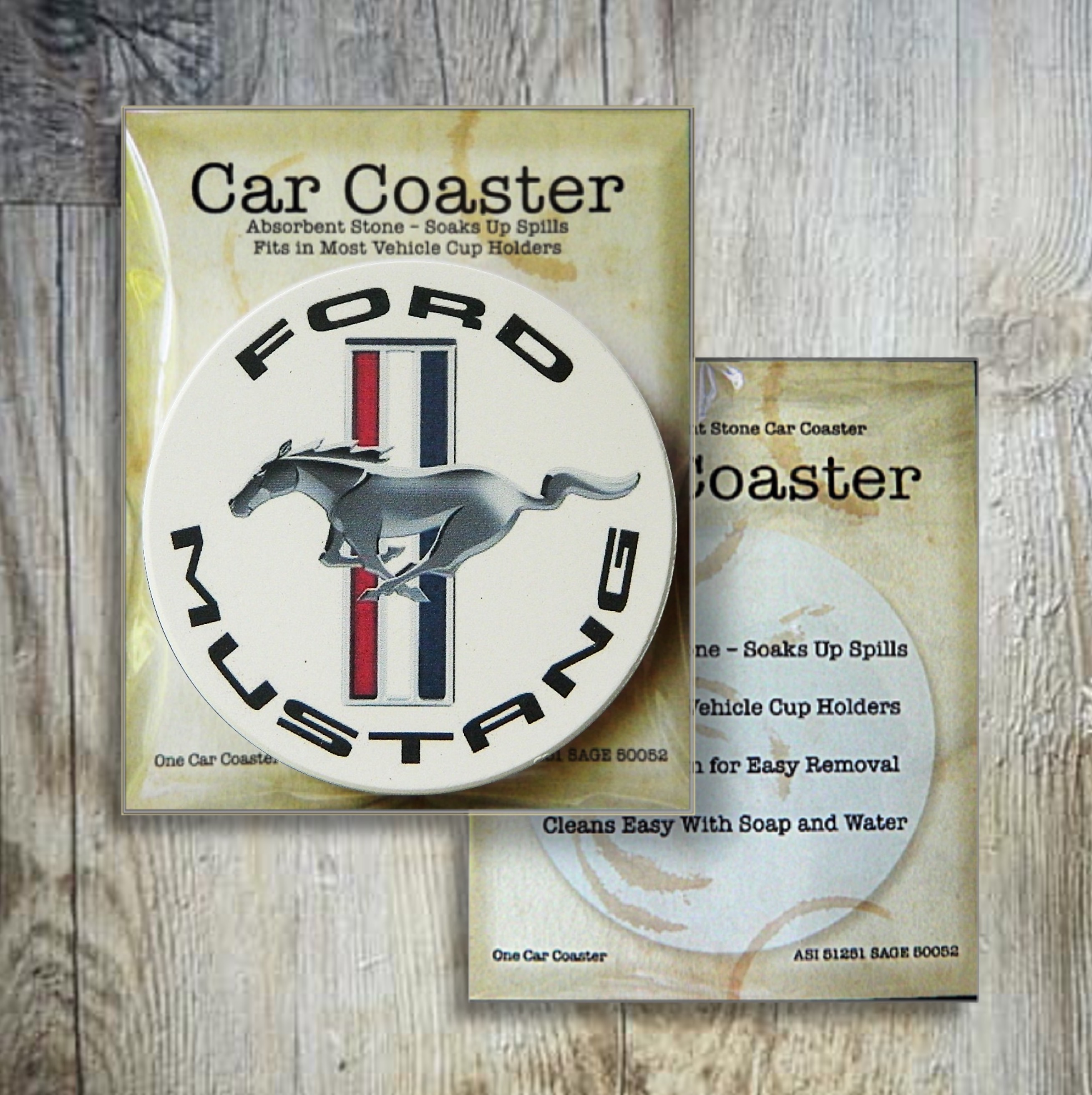 Car Coaster in Retail Packaging 11