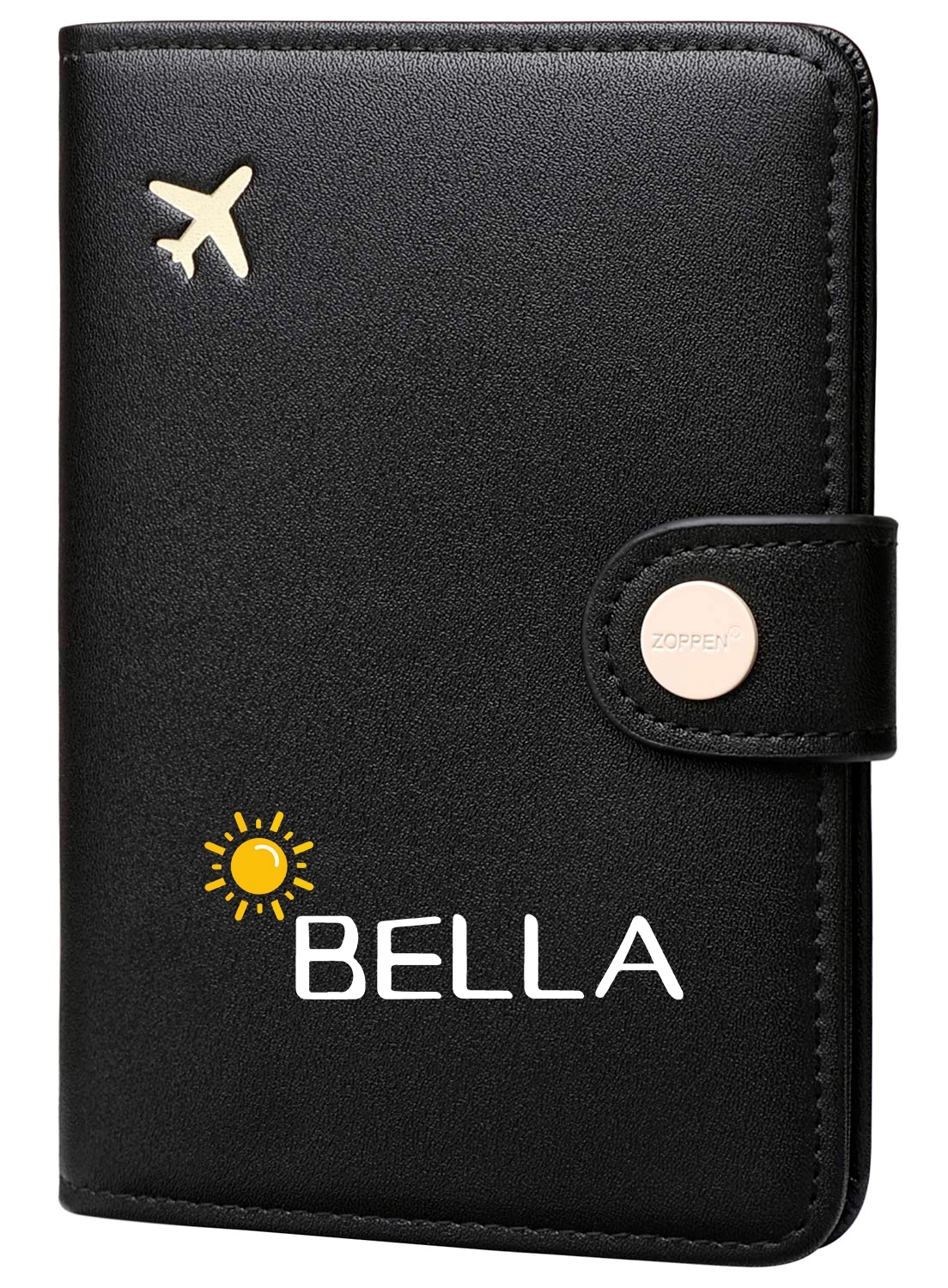 Rfid Blocking Travel Passport Holder Cover Slim Id Card Case 2