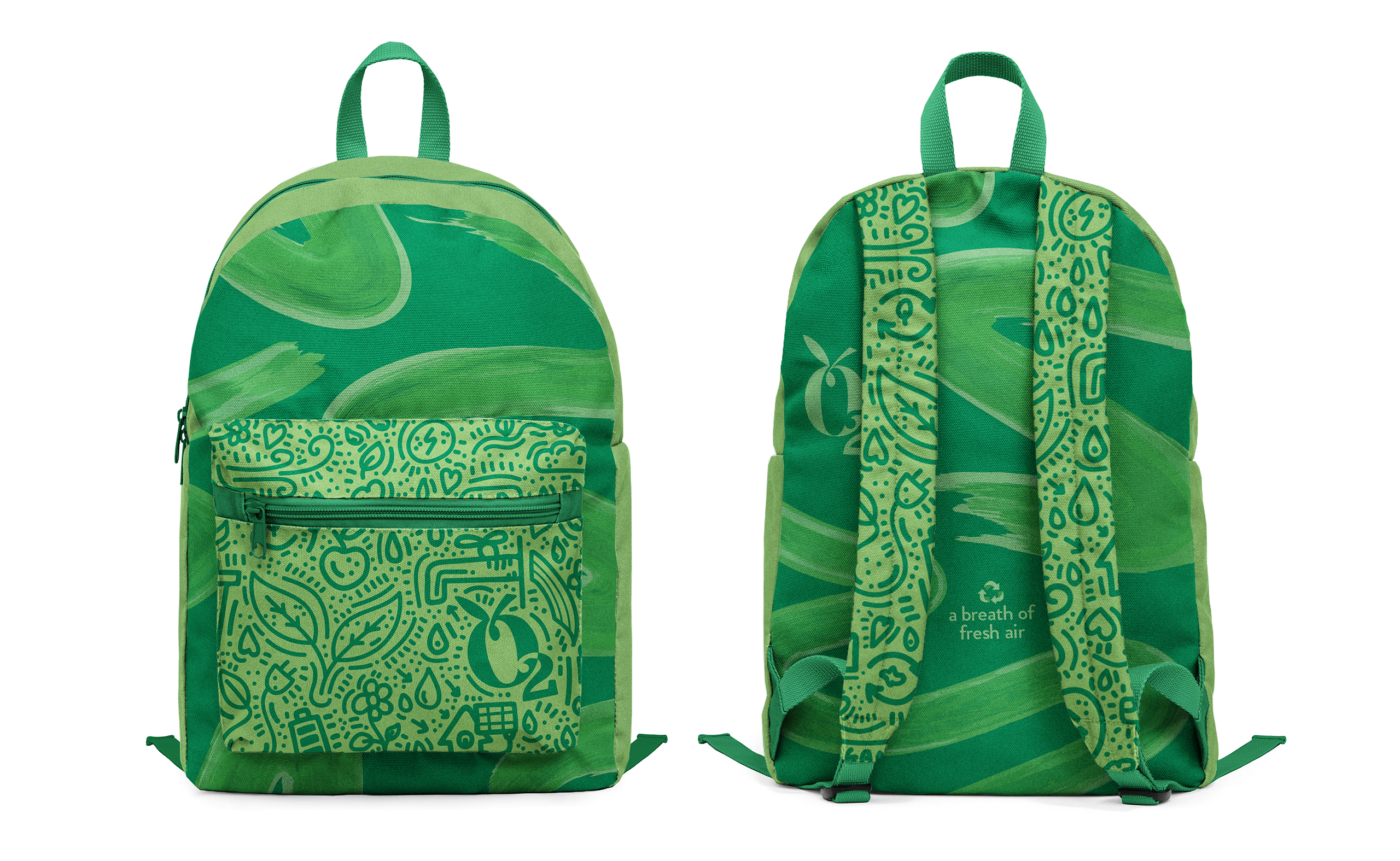 Recycled Canvas Backpack