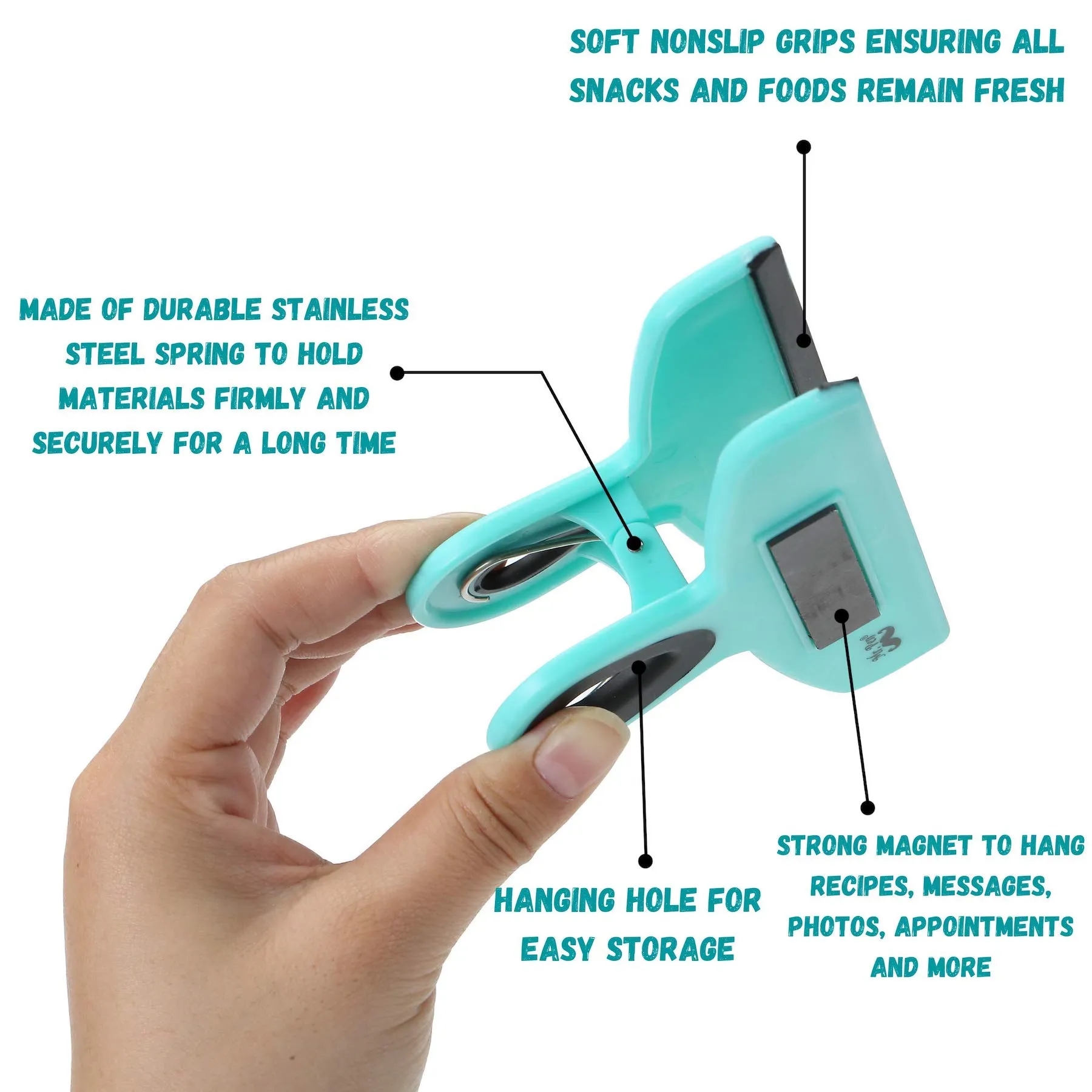 Magnetic Clip, promotional clip with logo imprint 2