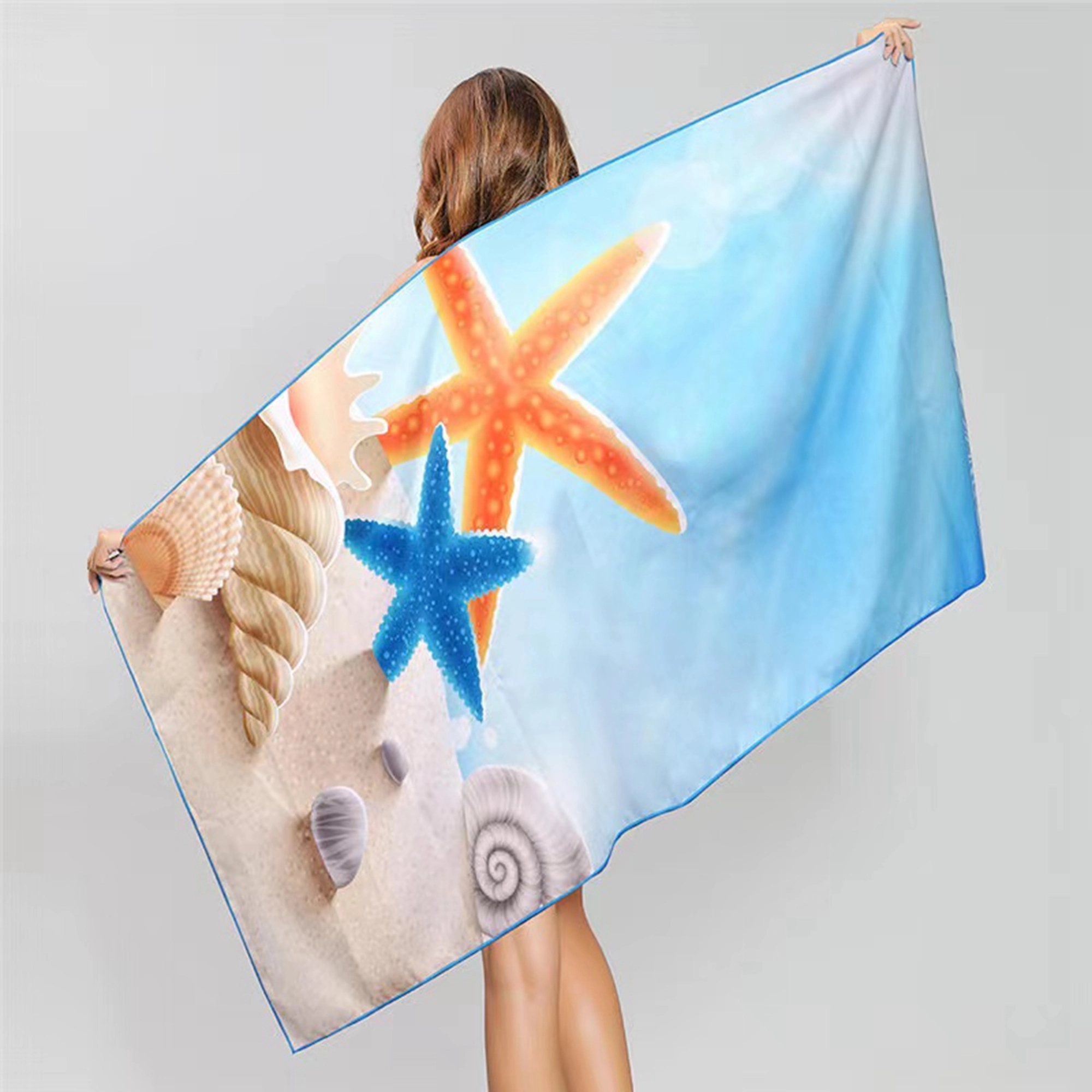 Double Faced Velvet Sports Quick Drying Towel 2