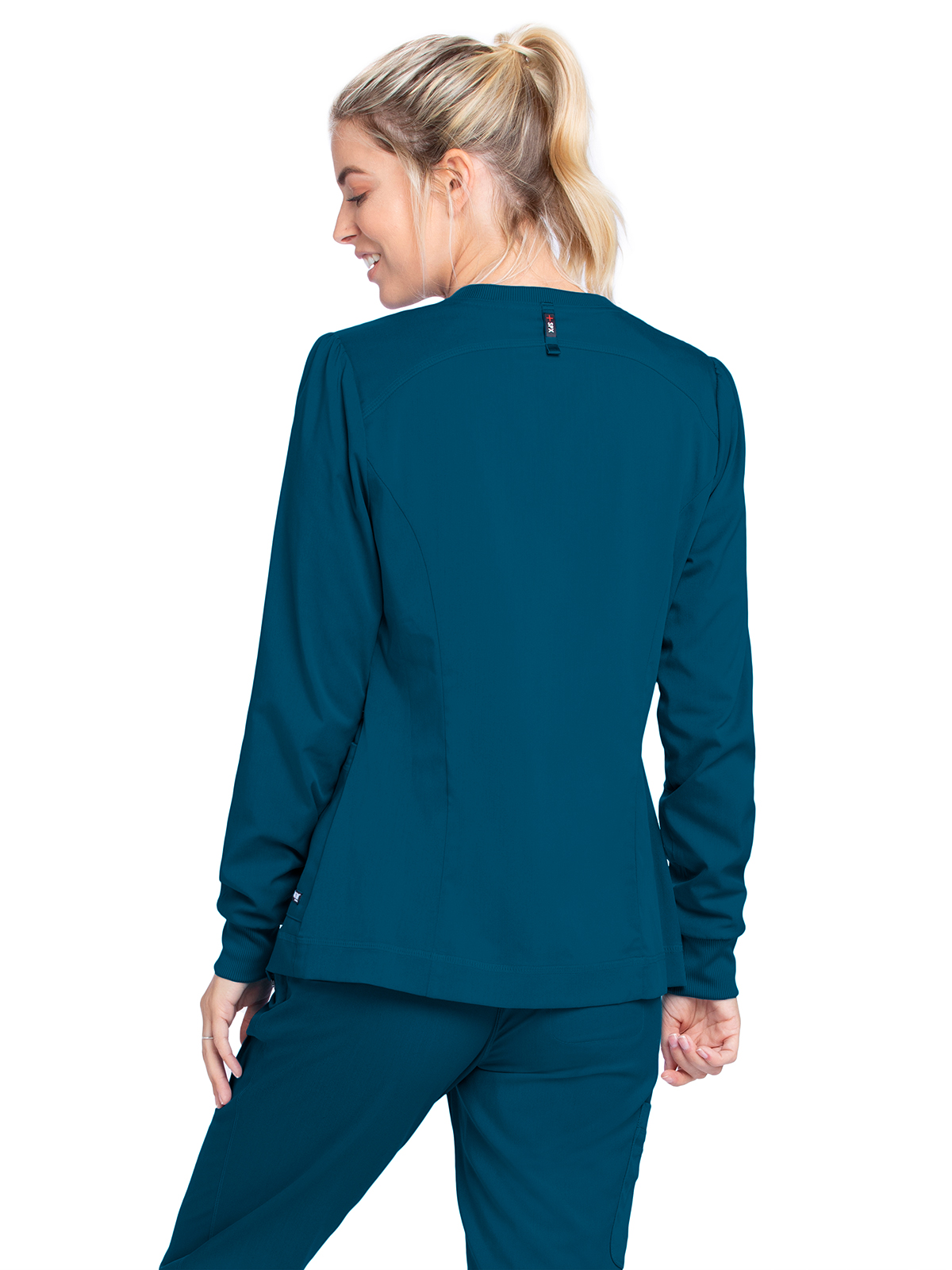 Grey's Anatomy Spandex Stretch - Women's Three-Pocket Millie Warm-Up Jacket 42