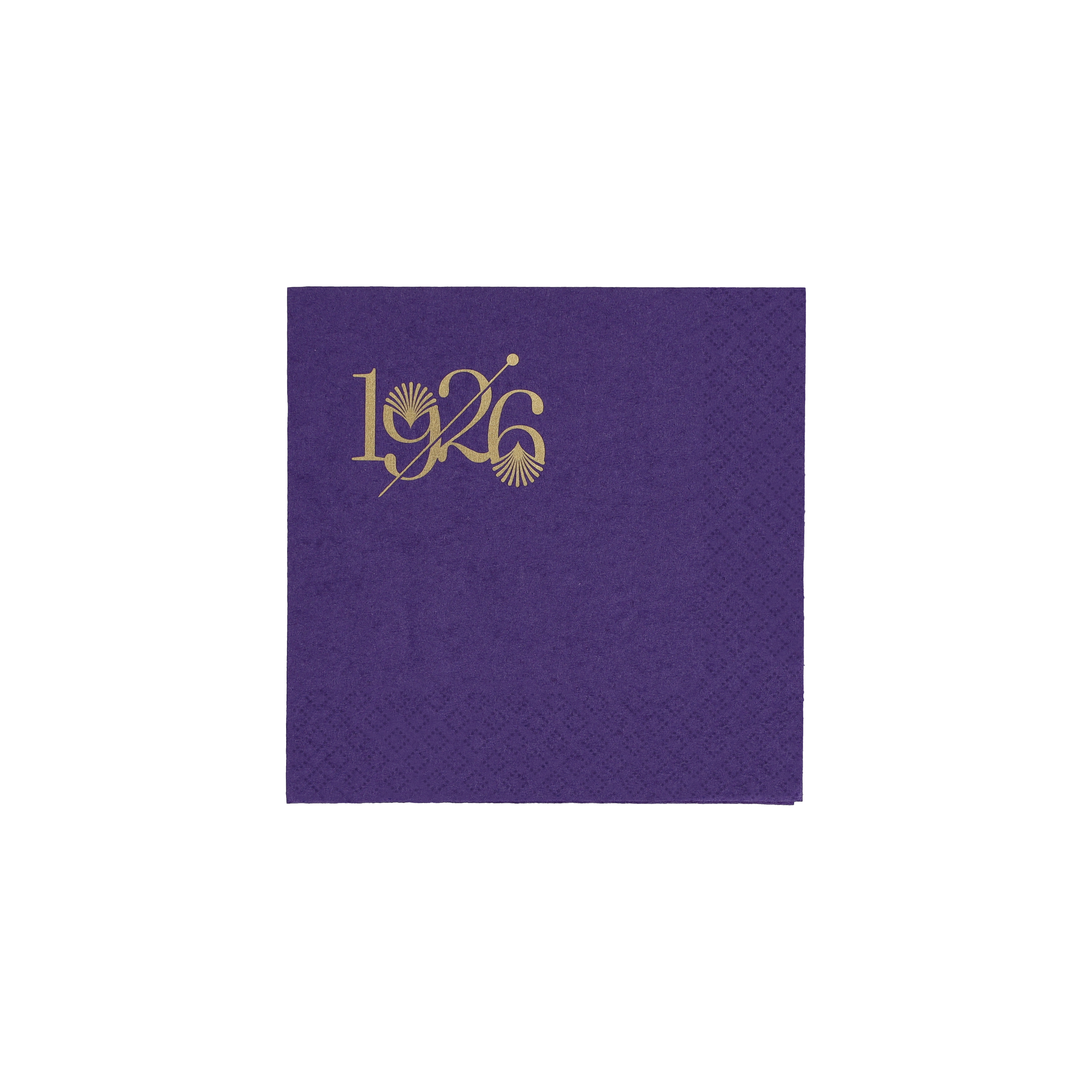 Beverage Napkin 2 Ply 1/4 Fold (Color) Tradition Print 24