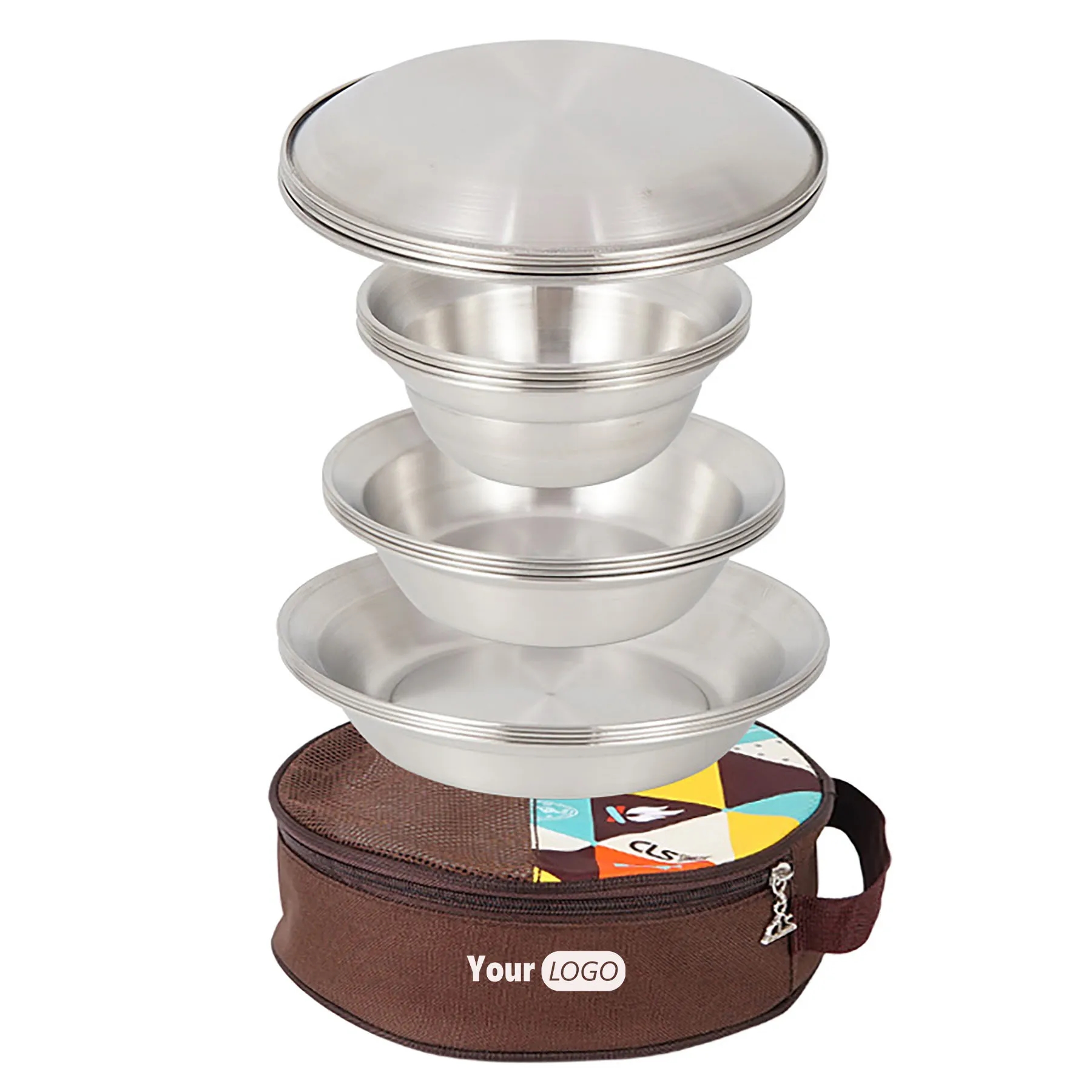 Stainless Steel 16 Piece Set Plate 2