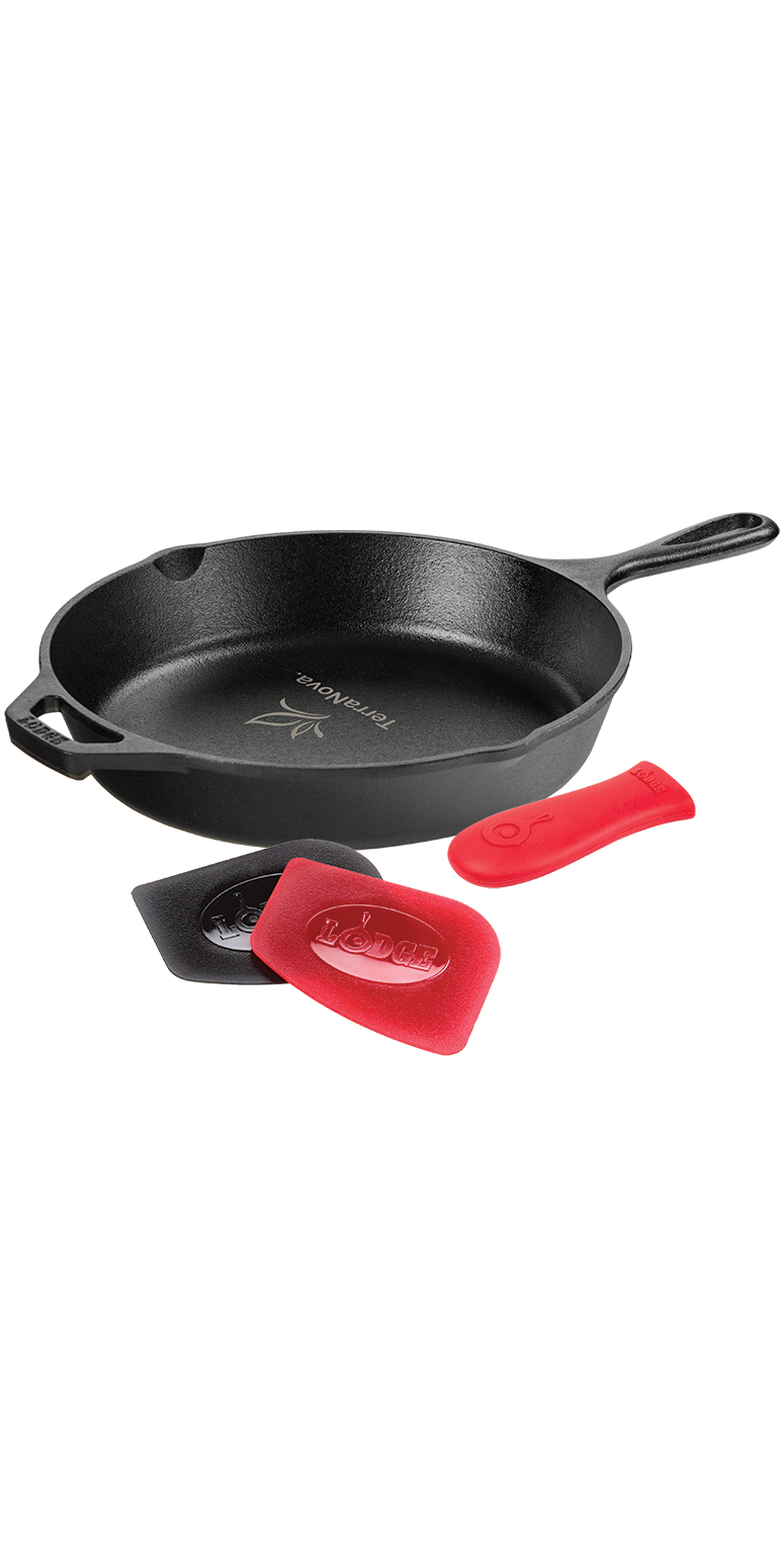 Lodge® 10.25" Cast Iron Starter Gift Set 4