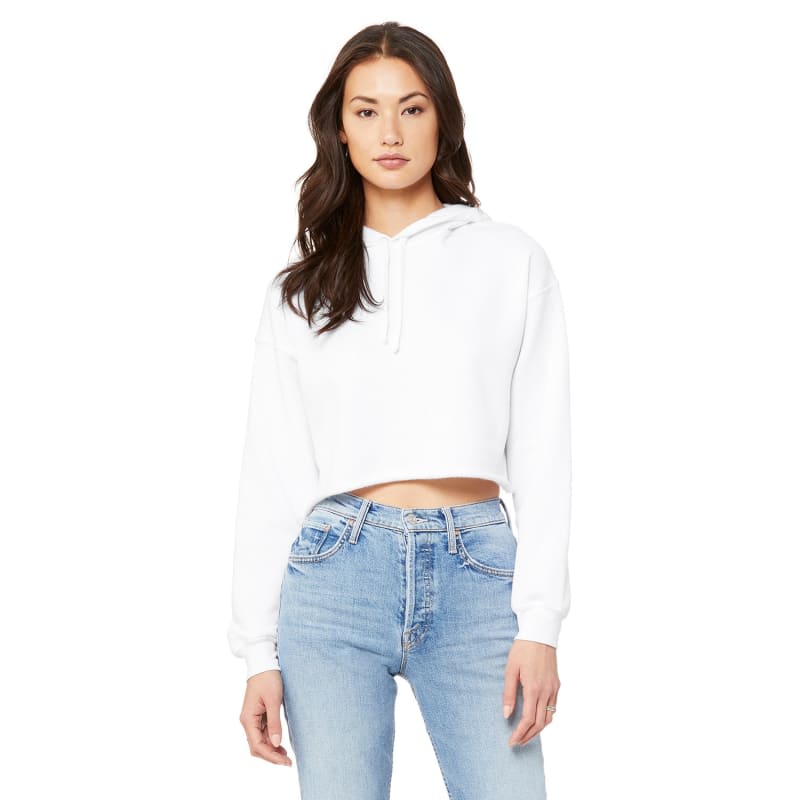 Bella + Canvas Ladies' Cropped Fleece Hoodie 4