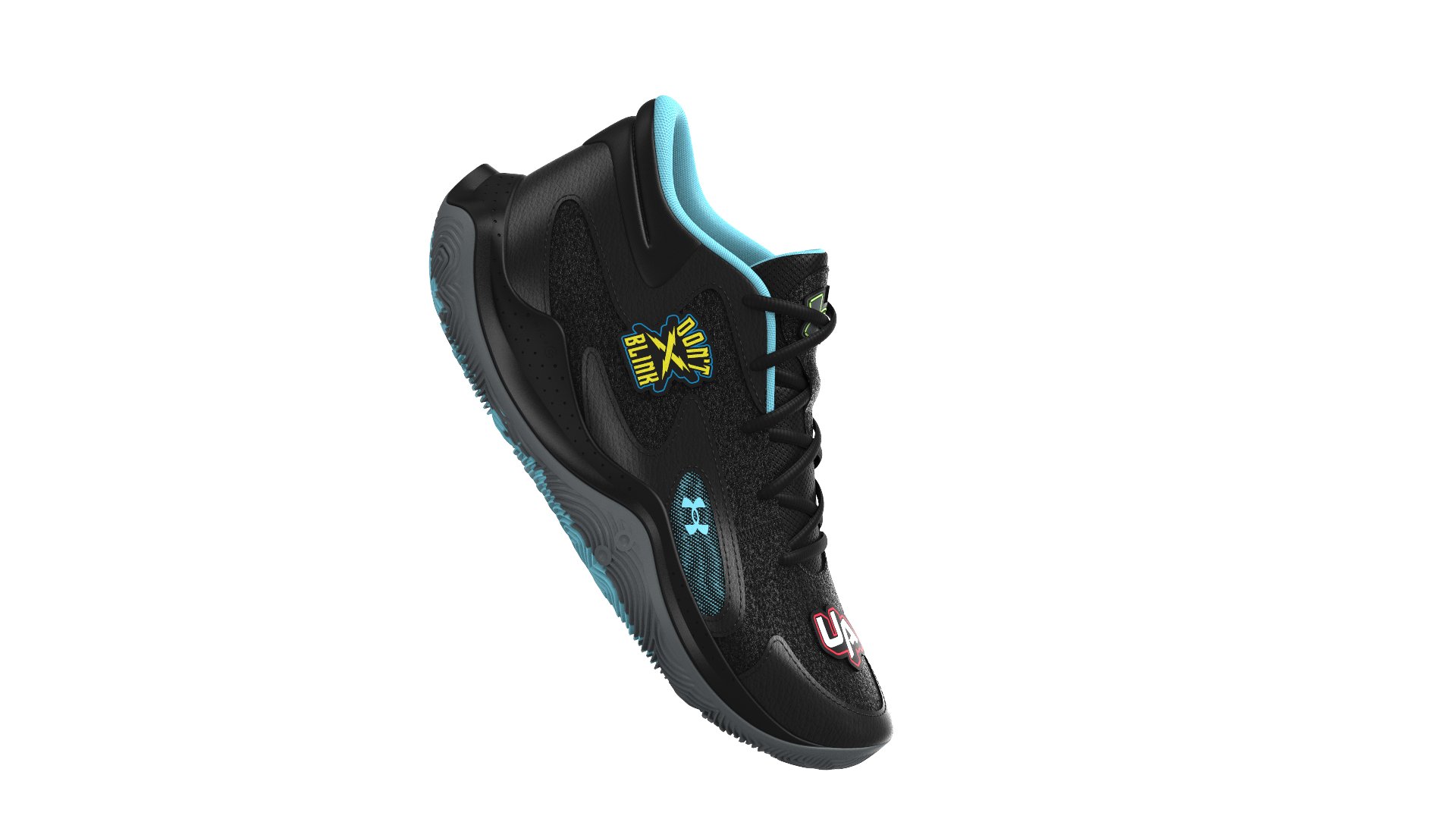 UA Jet '25 VC Grade School Basketball Shoes 3