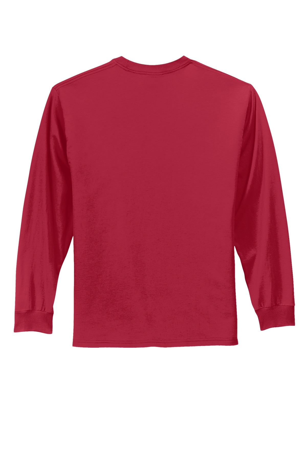 Port & Co Long Sleeve Essential Tee. PC61LS 107