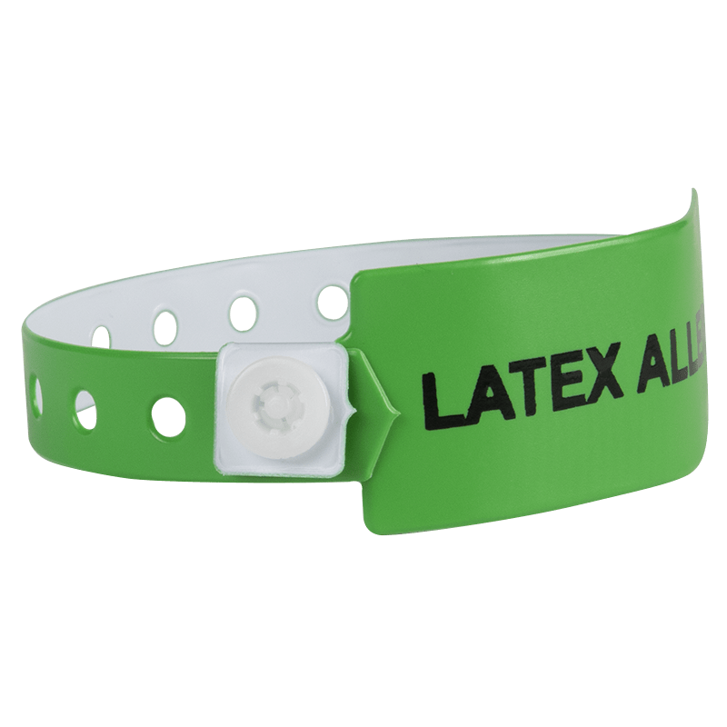 Medical Alert Wide Vinyl Wristbands 8