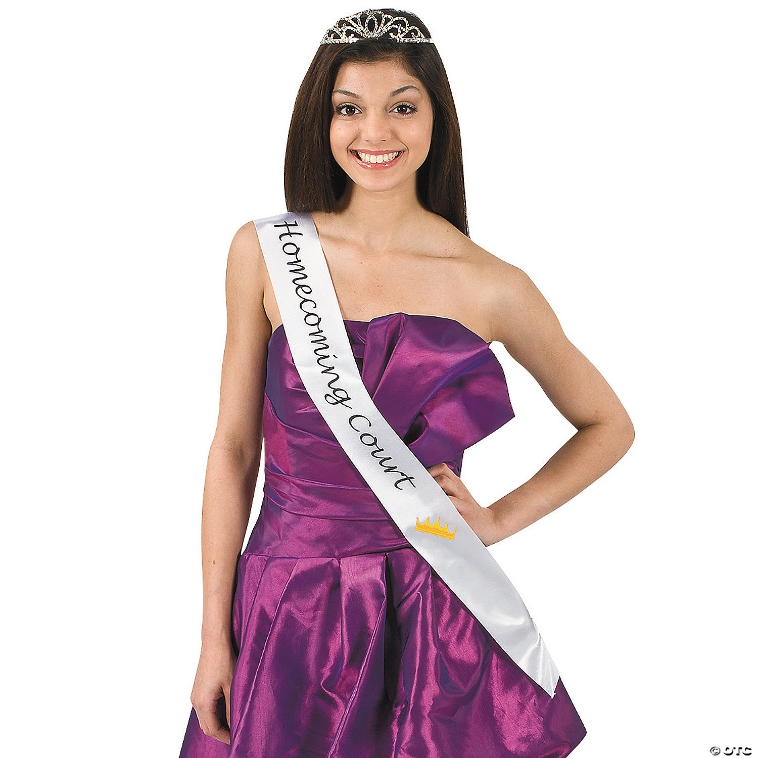 Custom Printed Party Satin Sash- Budget Version 1