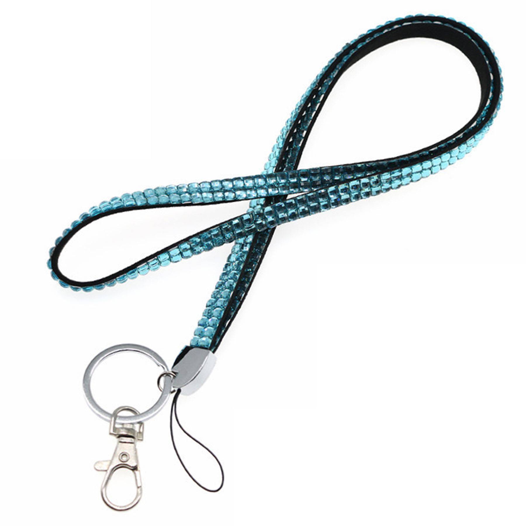 Rhinestone diamond with phone lanyard 7