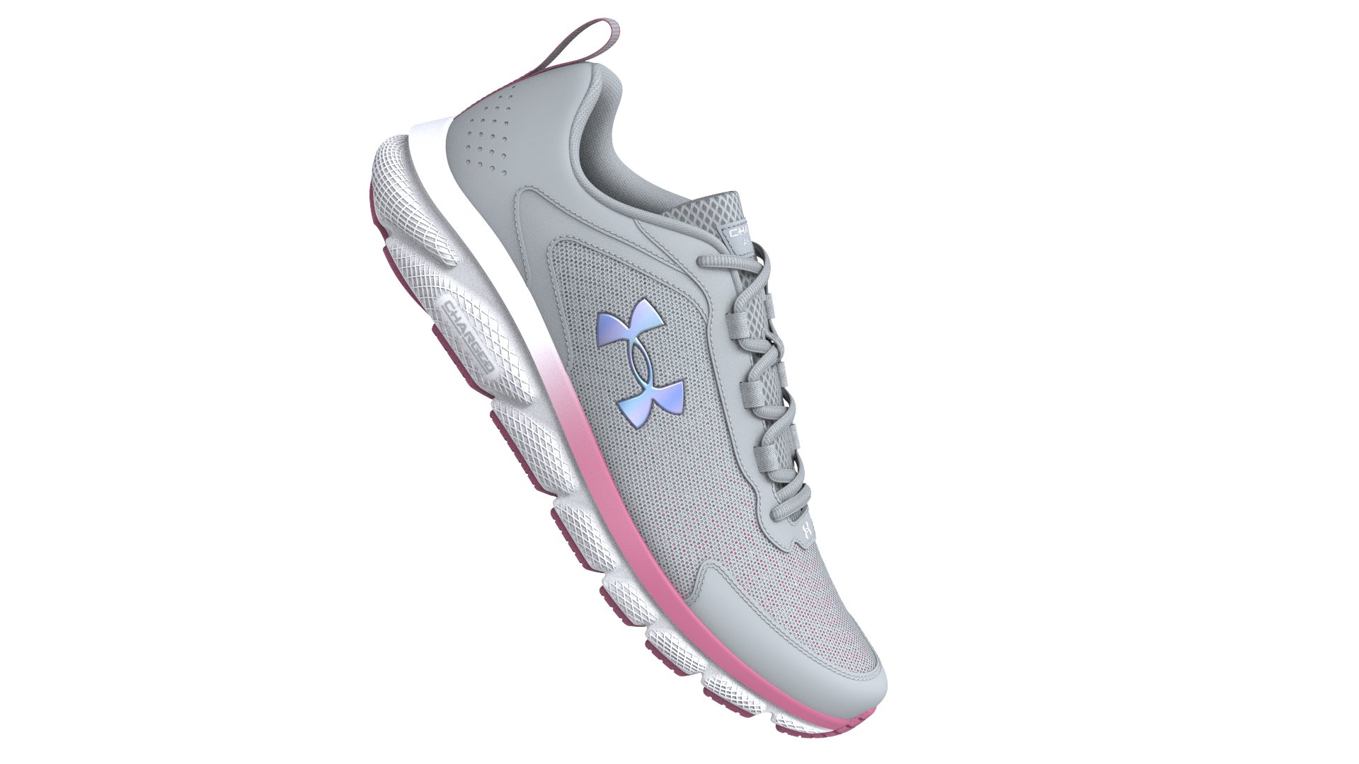 Women's UA Charged Assert 9 Iridescent Running Shoes 1