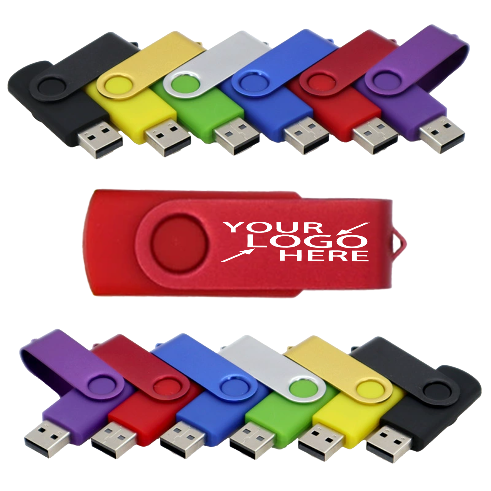 4GB Metal USB Flash Drive 2
