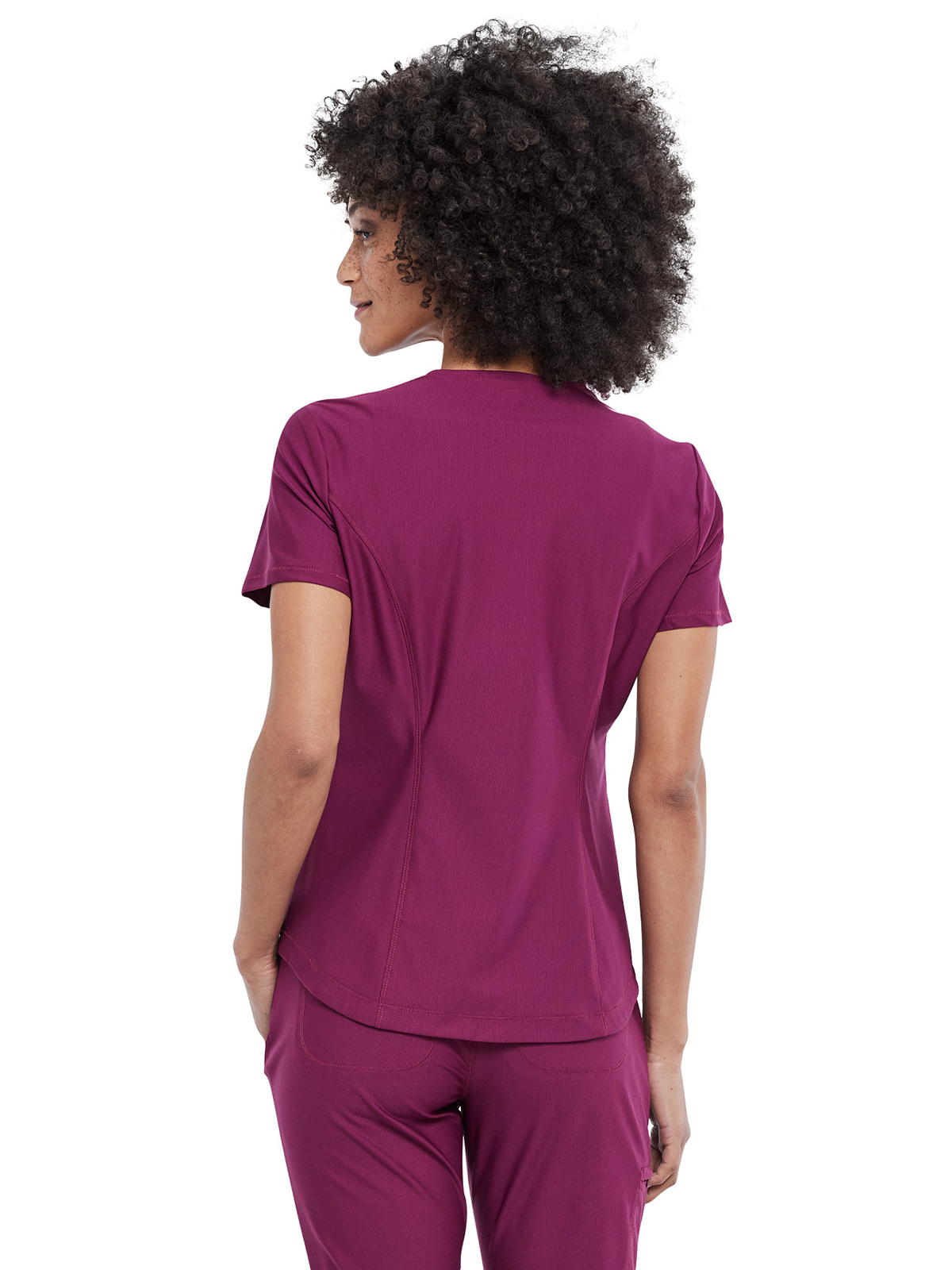 Cherokee - Form - Women's 1-Pocket Tuckable V-Neck Top 18