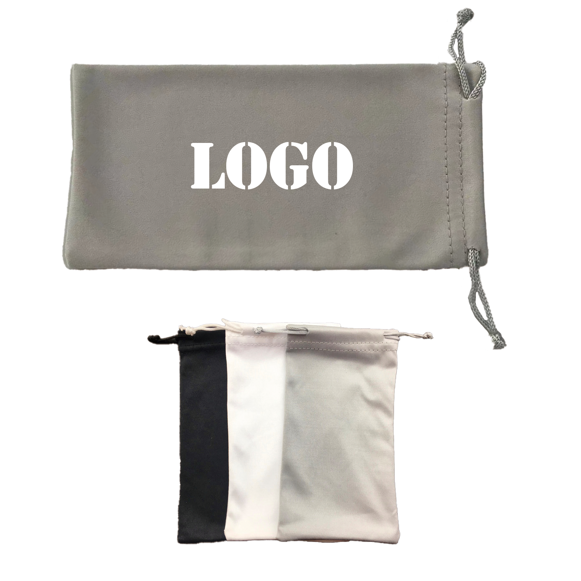 Microfiber Eyewear Pouch with Drawstring 3