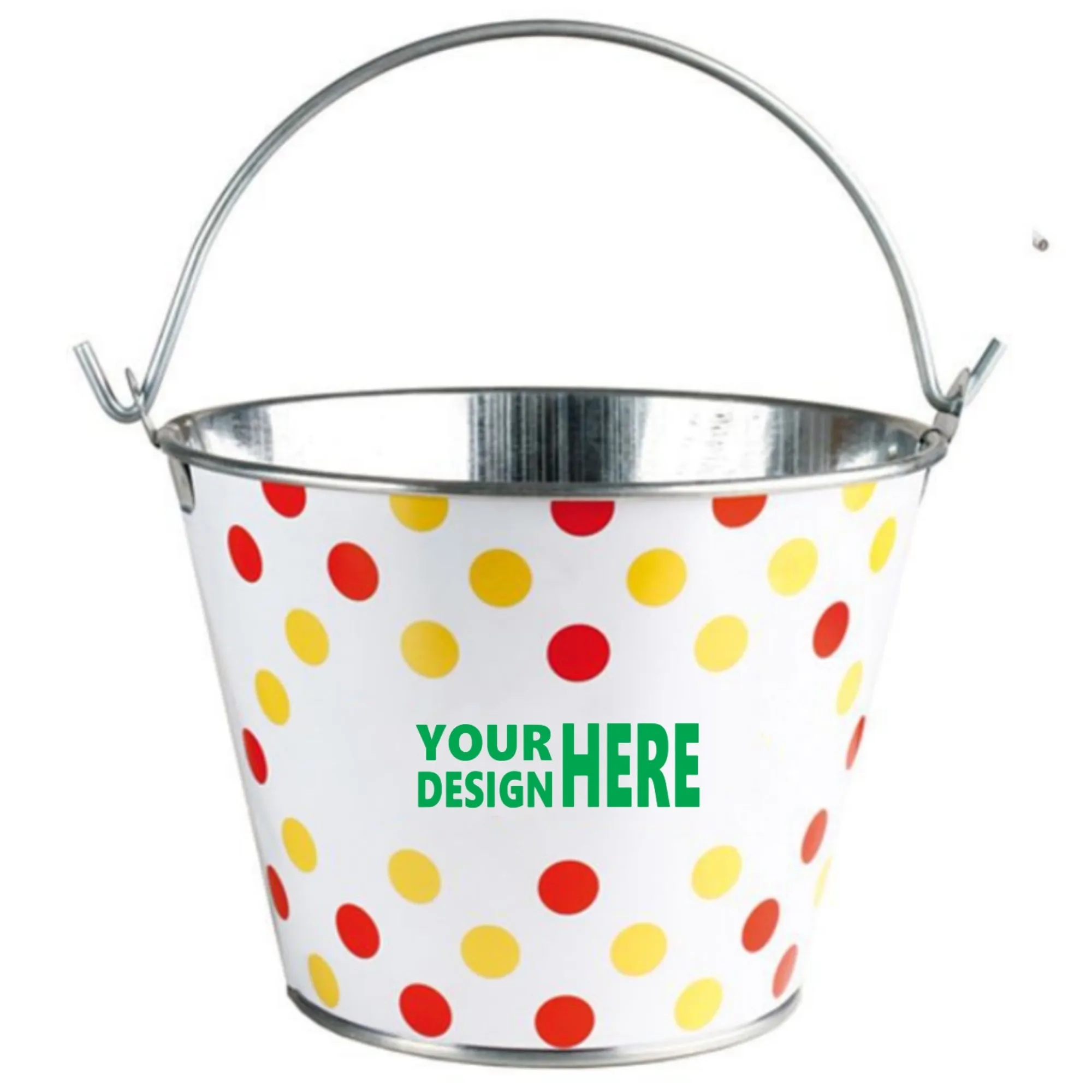 Galvanized Metal Wine Champagne Ice Bucket MOQ20 3