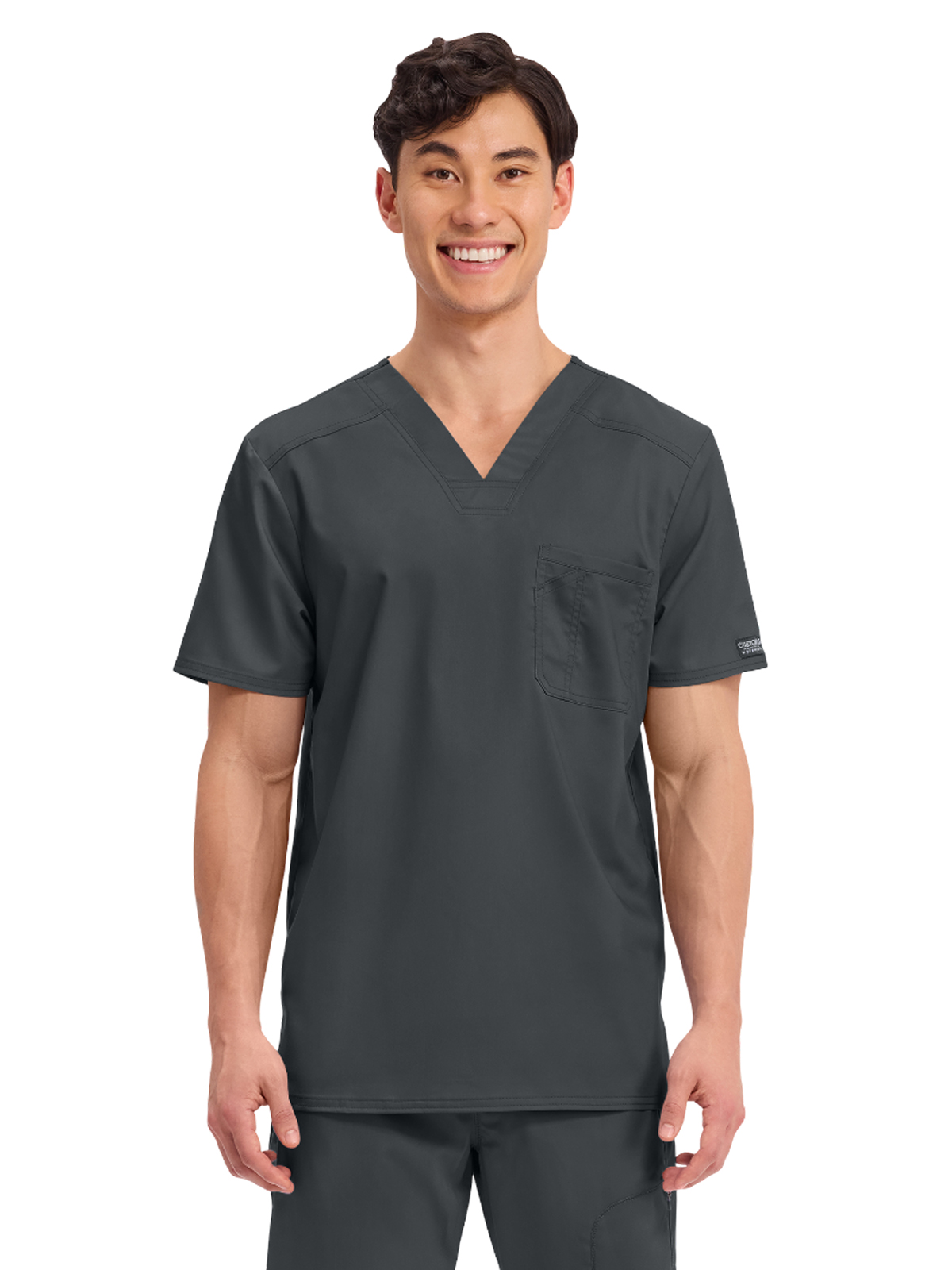 Cherokee - Workwear Revolution - Men's 1-Pocket Tuckable V-Neck Top 56