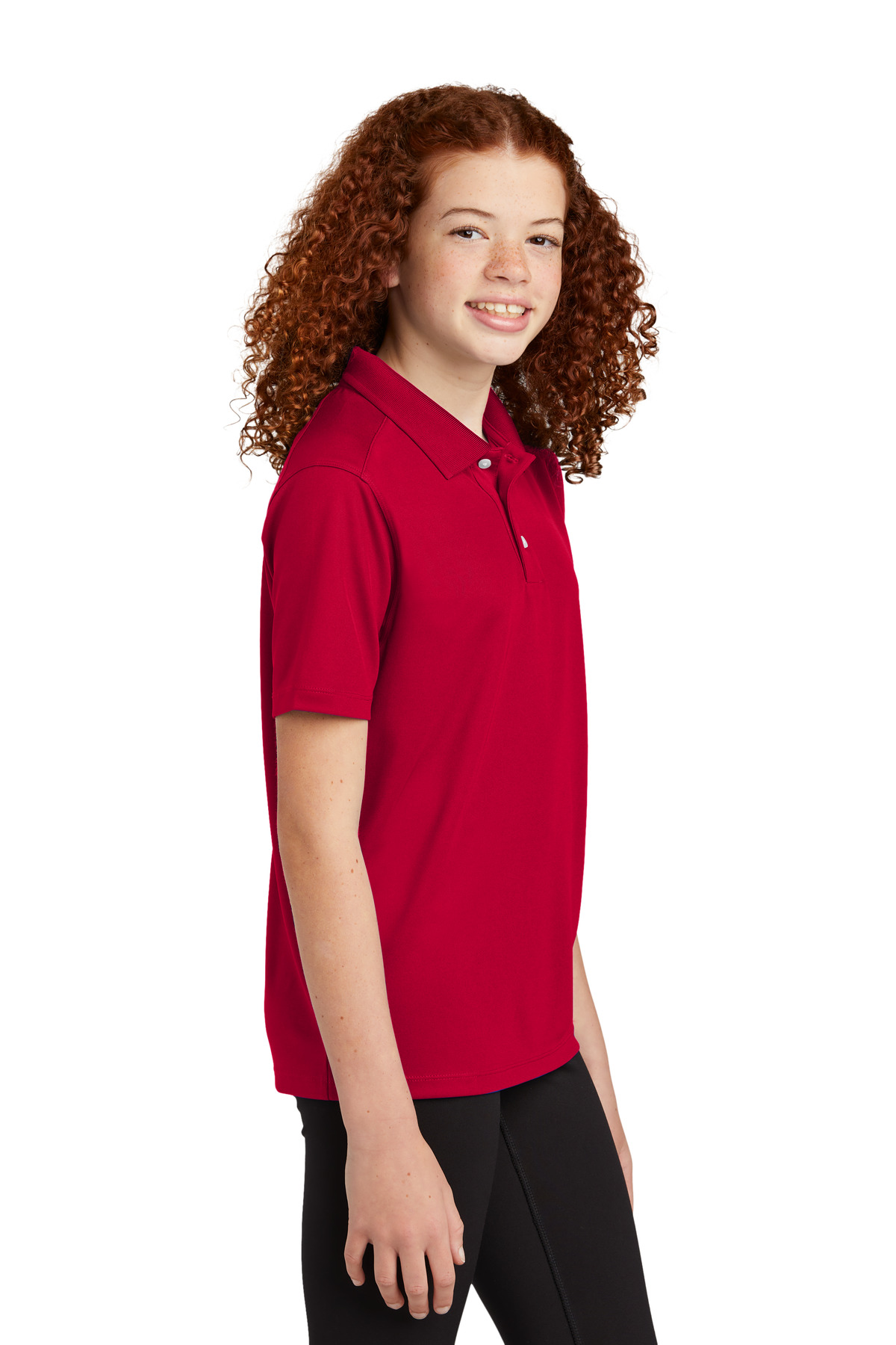 Sport-Tek® Youth UV Micropique Polo 17