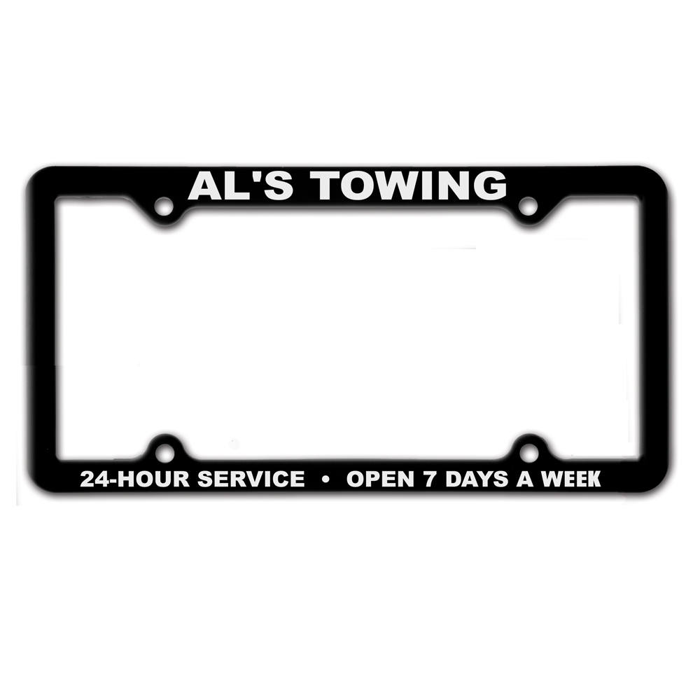 Thin Panel License Plate Frames 3