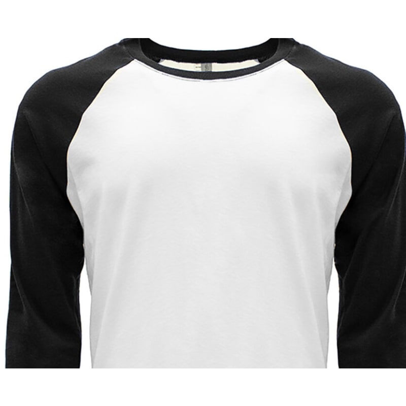 Next Level Apparel Unisex CVC 3/4 Sleeve Raglan Baseball T-Shirt 13