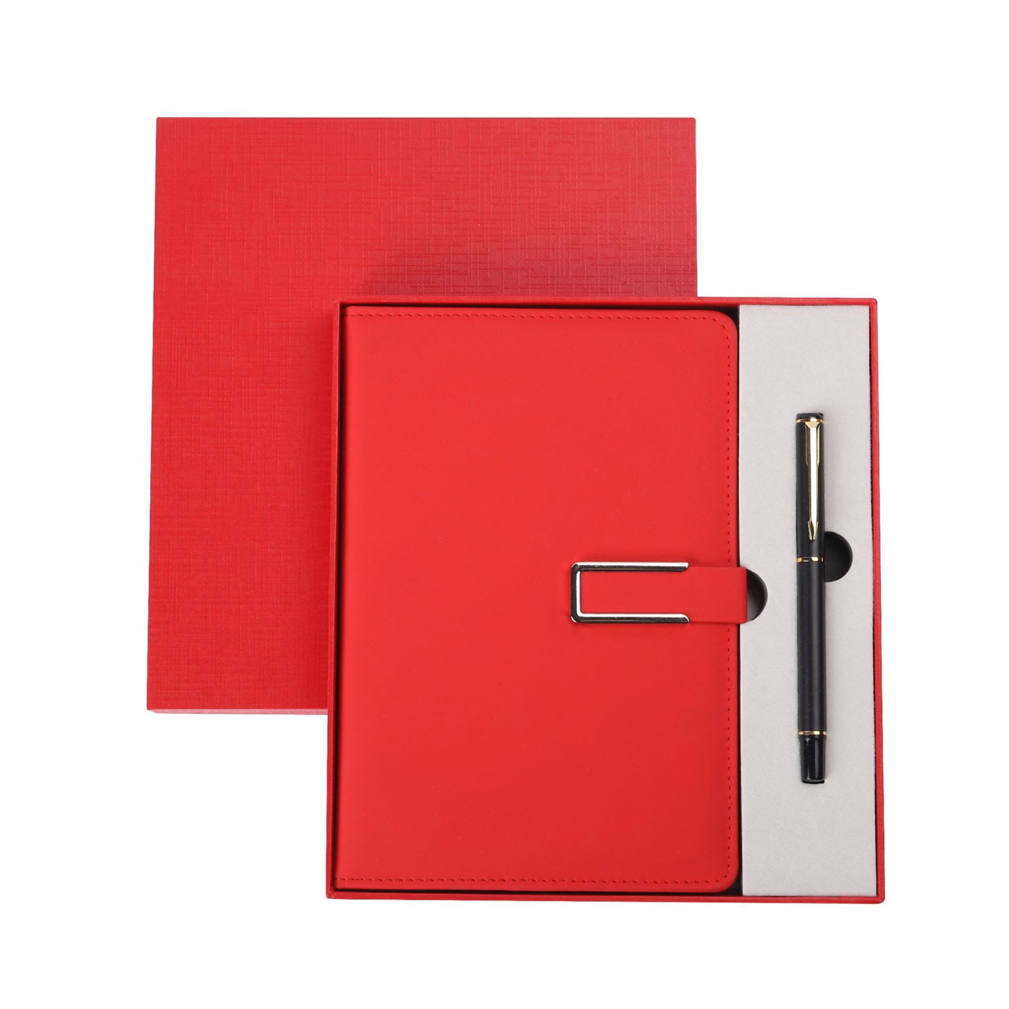 A5-Sioze Hardcover Notebook w/Pen Holder 3