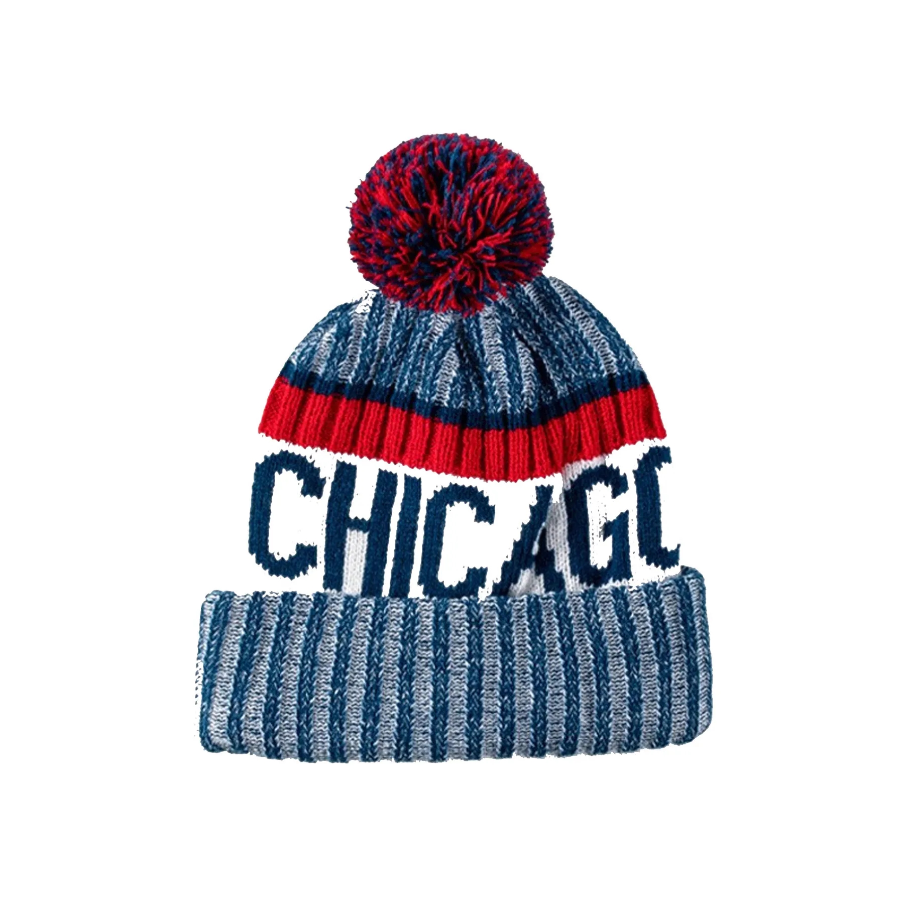 Folded Acrylic Knit Beanie 7