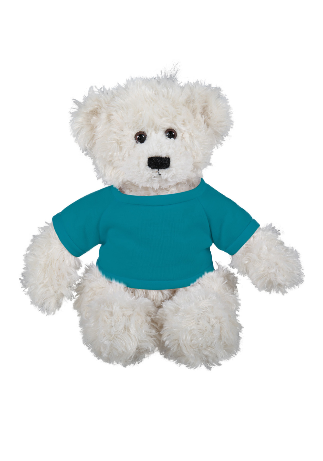 soft plush Cream Brandon Bear with t-shirt 19