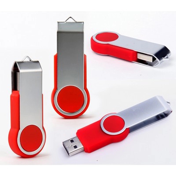 16GB Rounded Swivel USB 2.0 Flash Drive 1