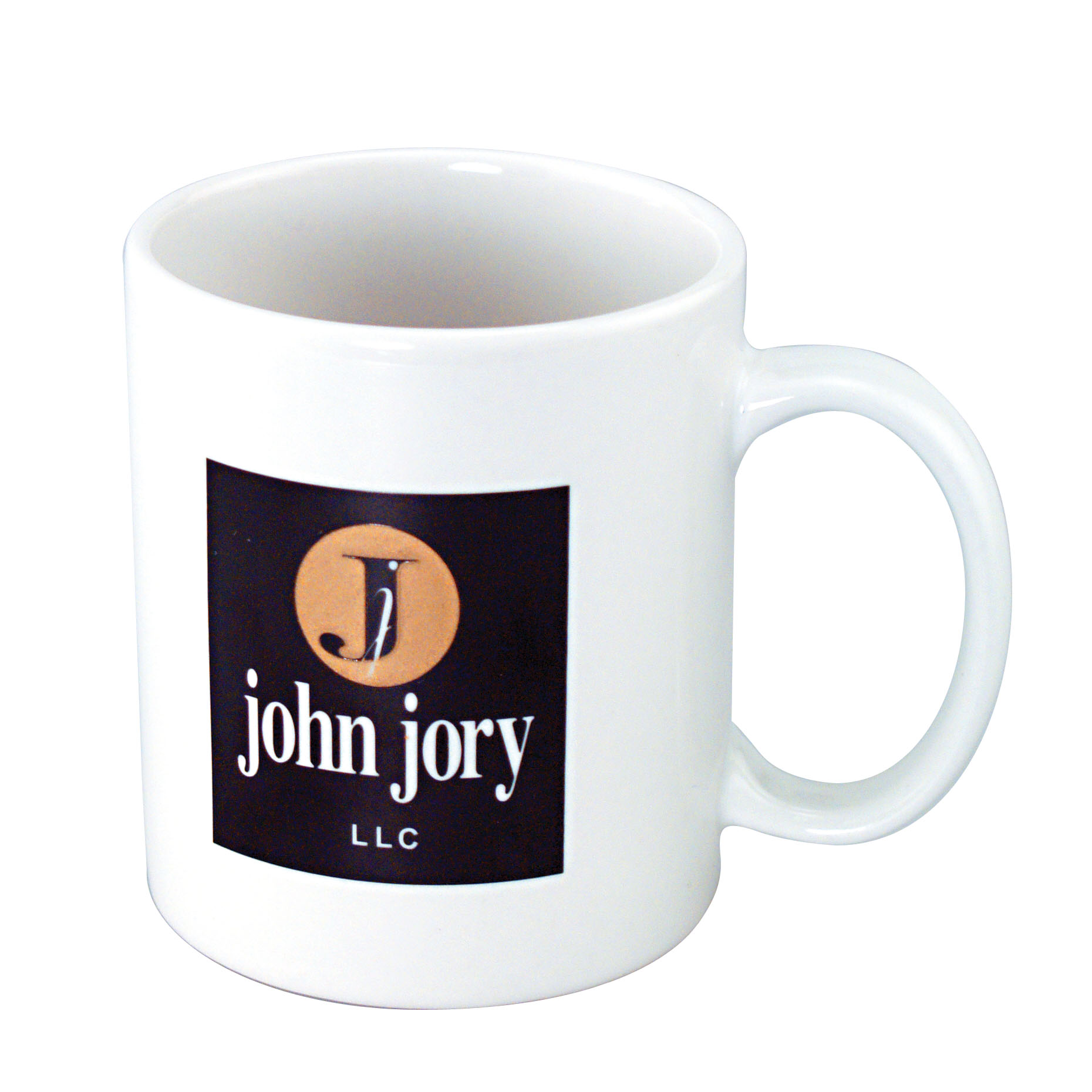 11 Oz. White Economy Ceramic Coffee Mug 1