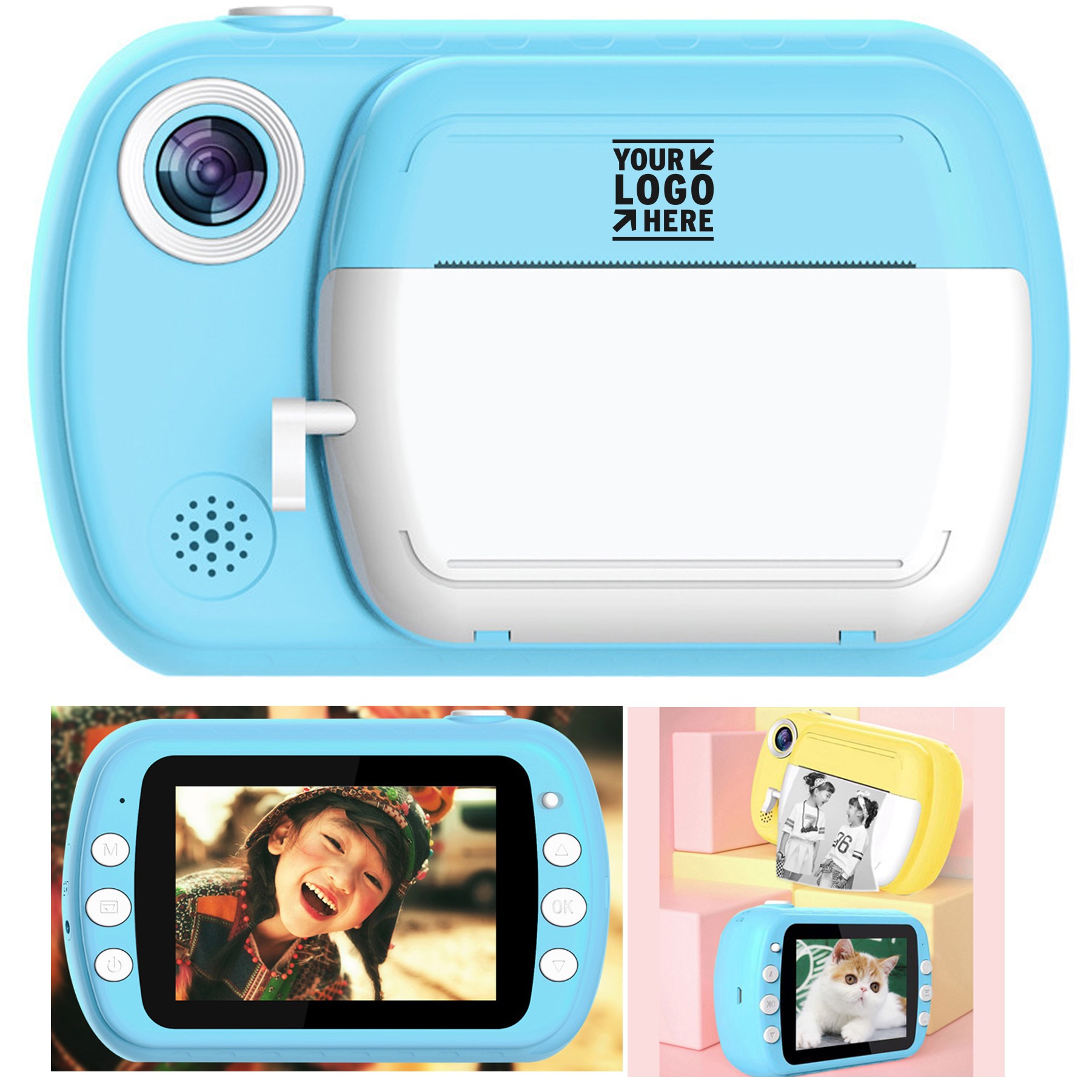3.5- inch Screen Instant Print Camera for Kids 1