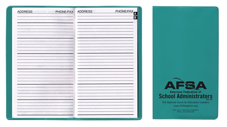 Standard Vinyl Address Book 17