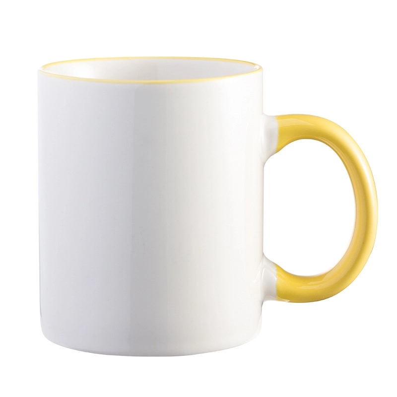 Custom 11 oz Smooth Ceramic Coffee Mug 2