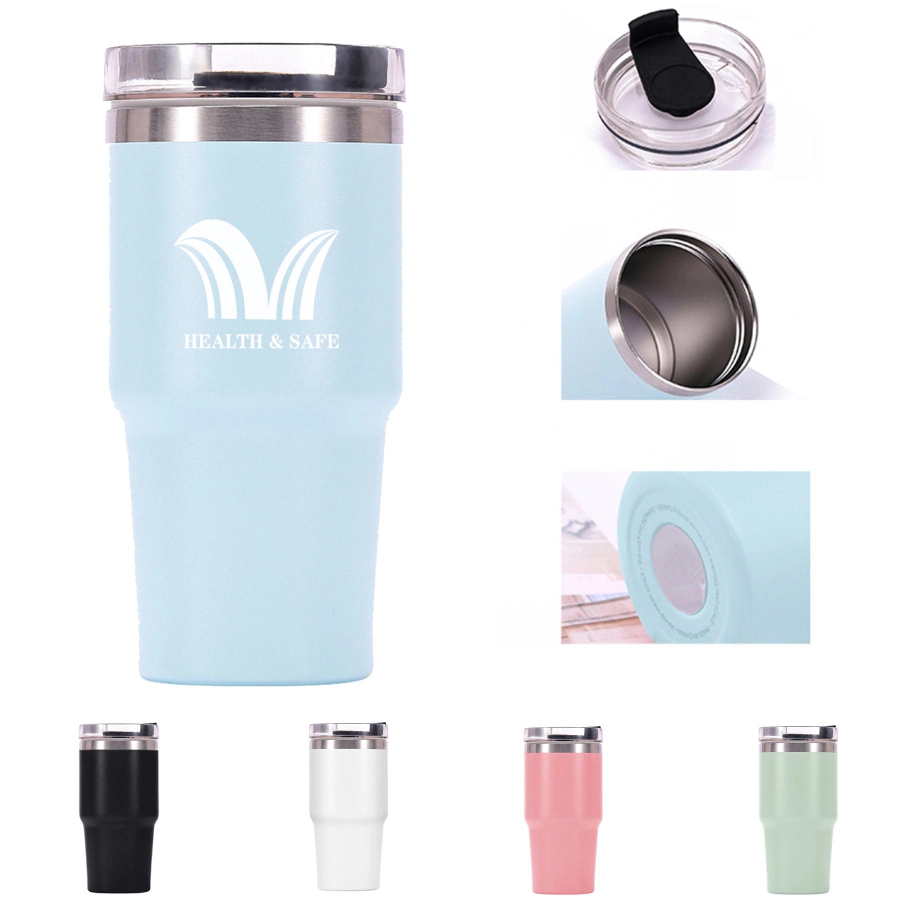 Stainless Steel Vacuum Insulated Travel Mug 2