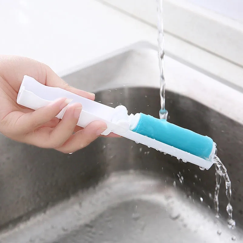 Folding Washable Dust Lint Remover With Handle 5