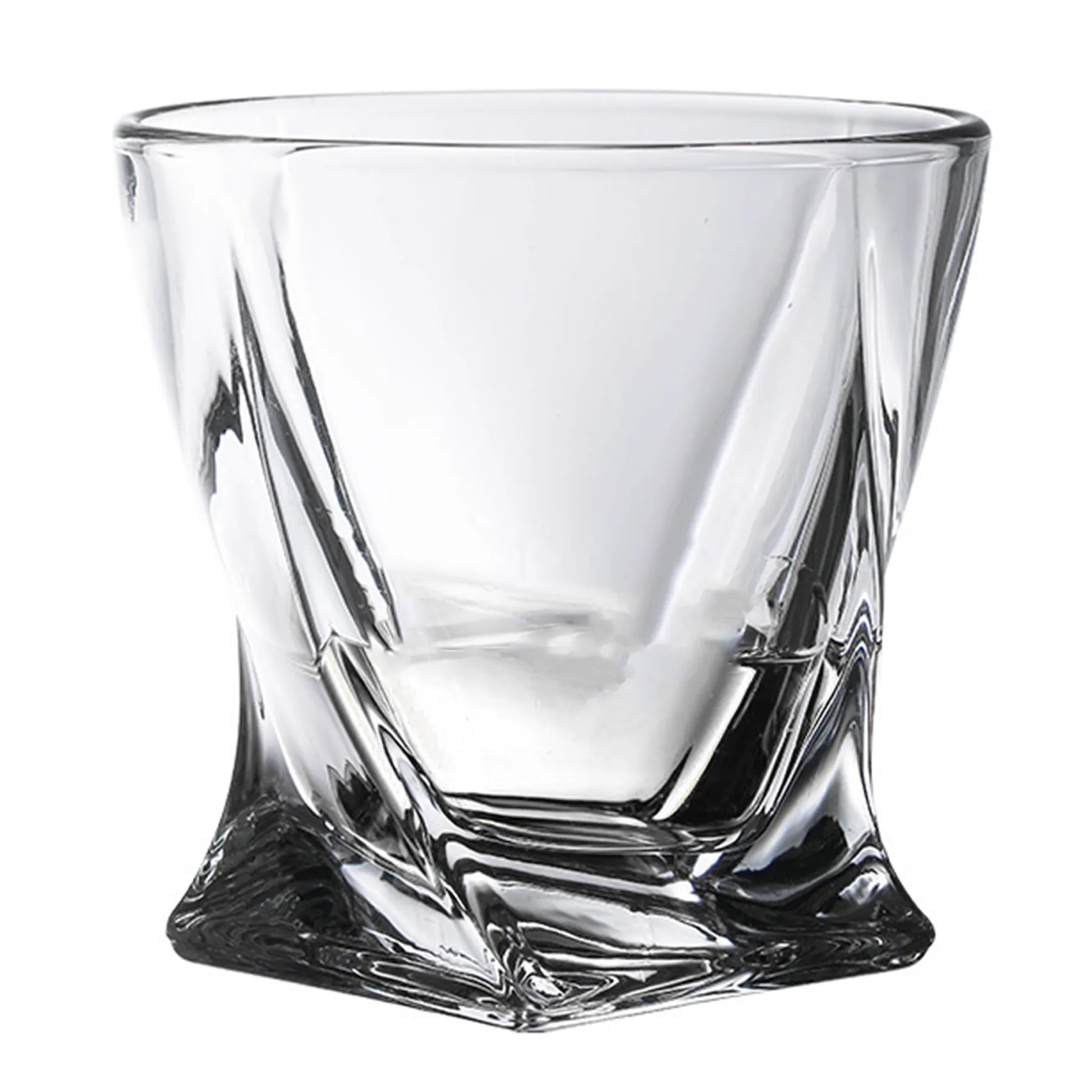 10Oz Twisted Style Whiskey Glass 2