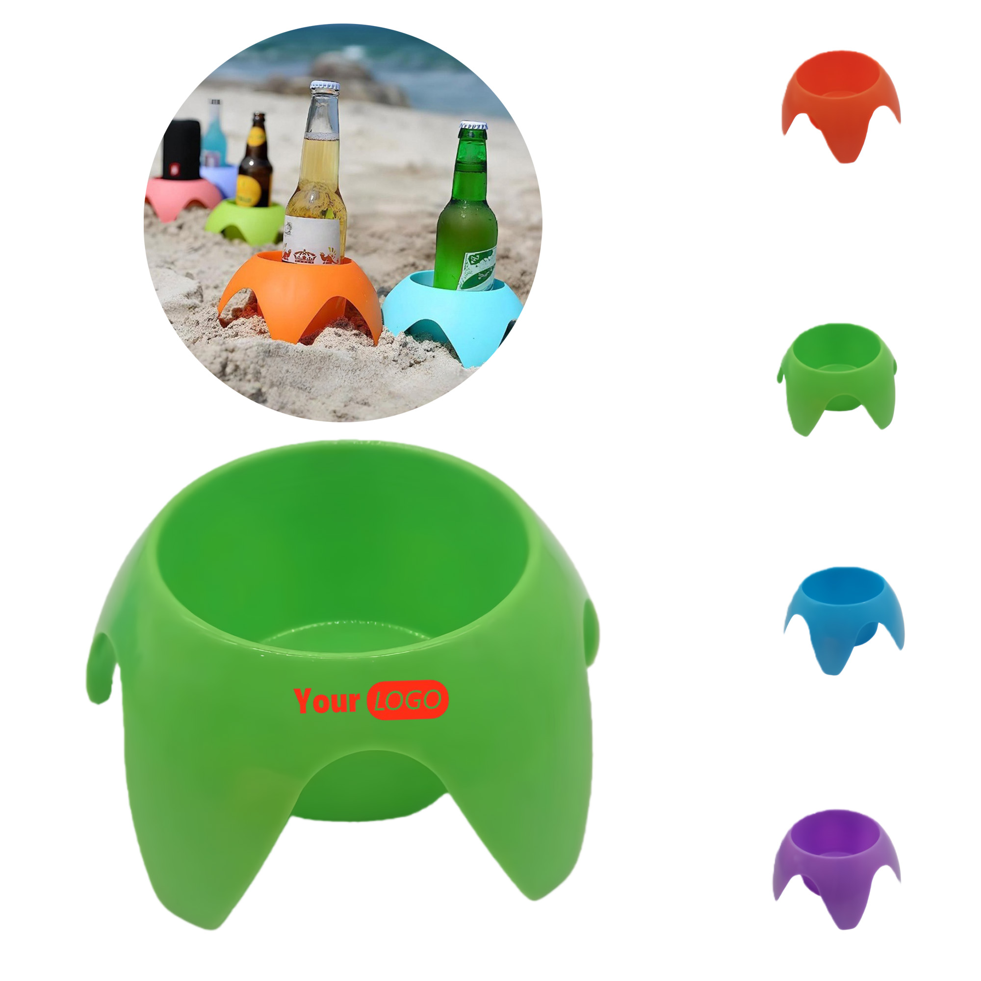 Stable Sand Resistant Beach Organizer Tray 2