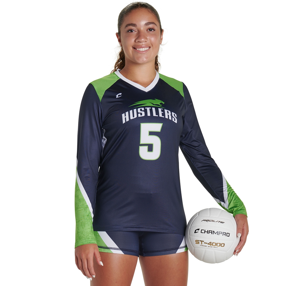 JUICE Long Sleeve Volleyball Jersey 3