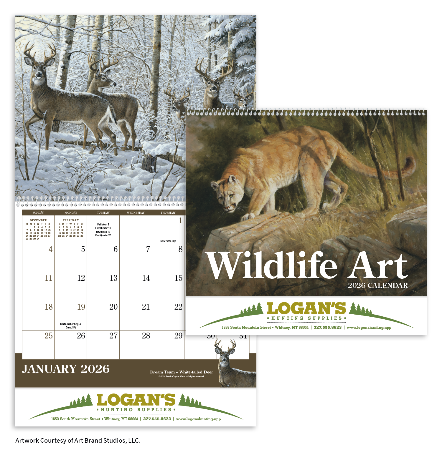 Triumph® Calendars Wildlife Art Calendar 80