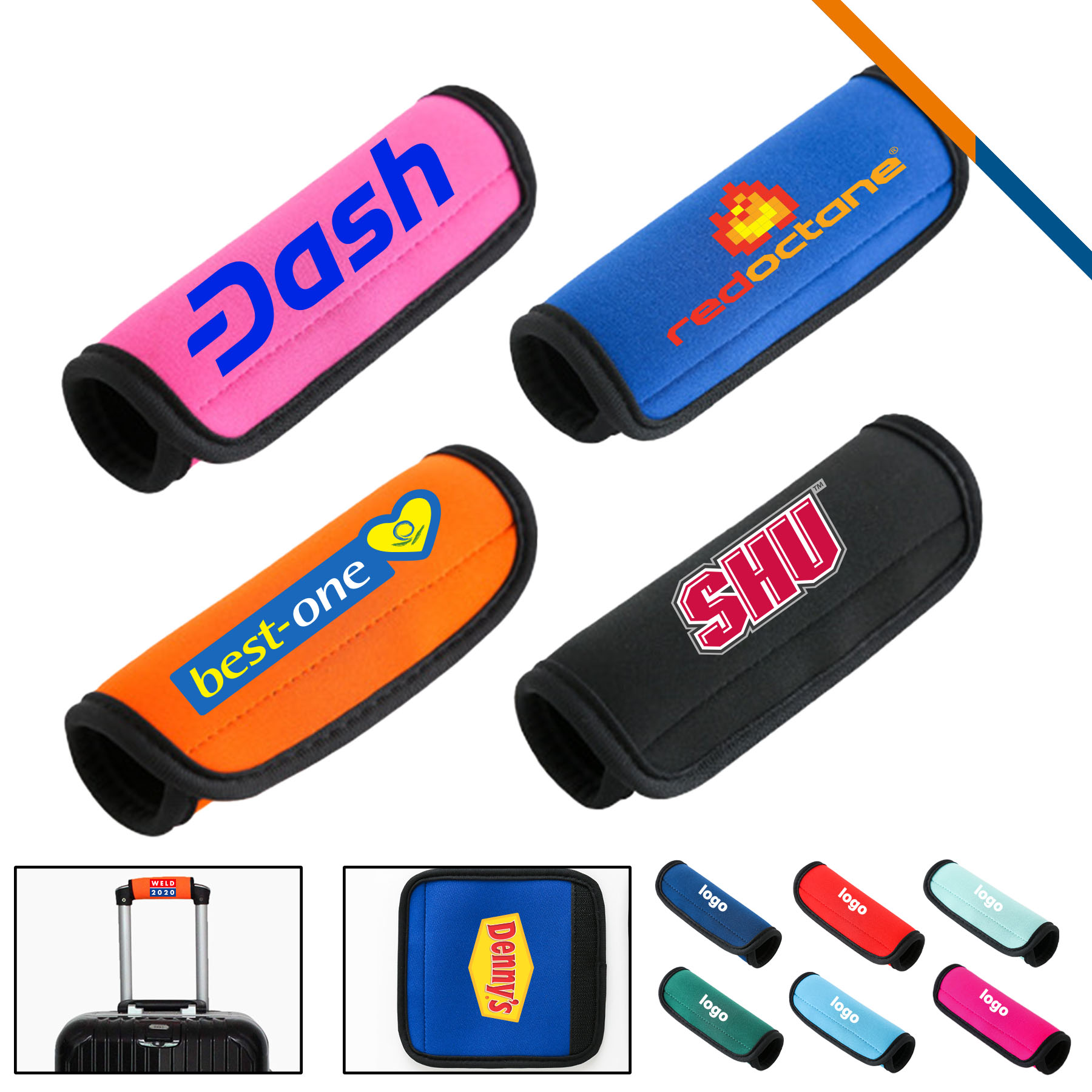 Krivo Luggage Handle Wraps 6