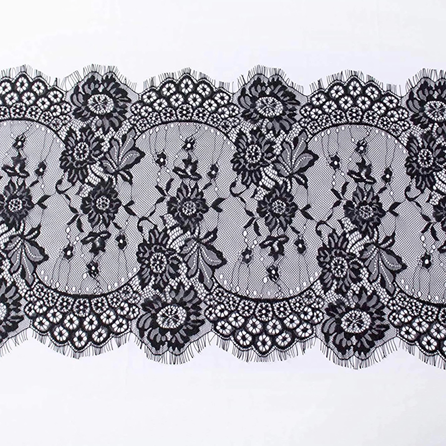 Lace Table Runner 14*118 In White Classy for Rustic Wedding 5