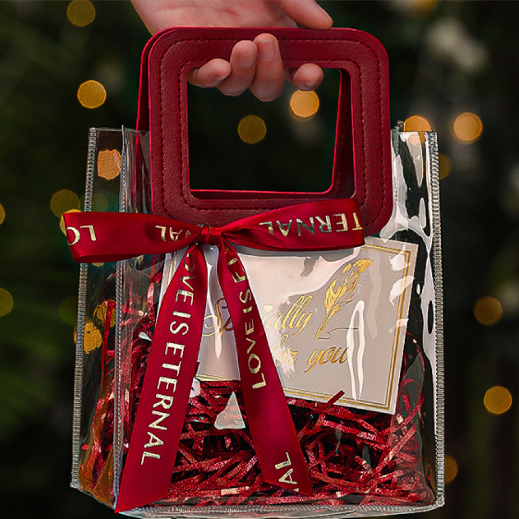 Clear Gift Bags 6
