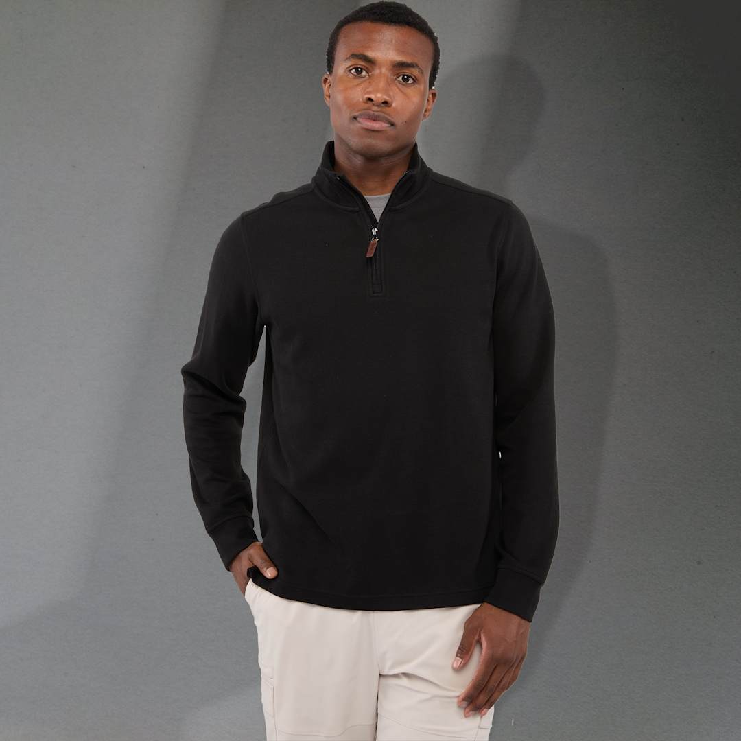 HUDSON Eco Knit Quarter Zip-Men's 35