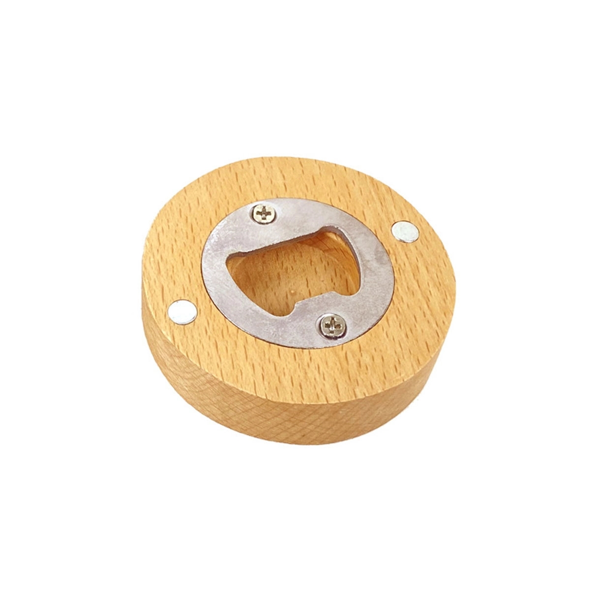 Bamboo Bottle Opener Magnet 1