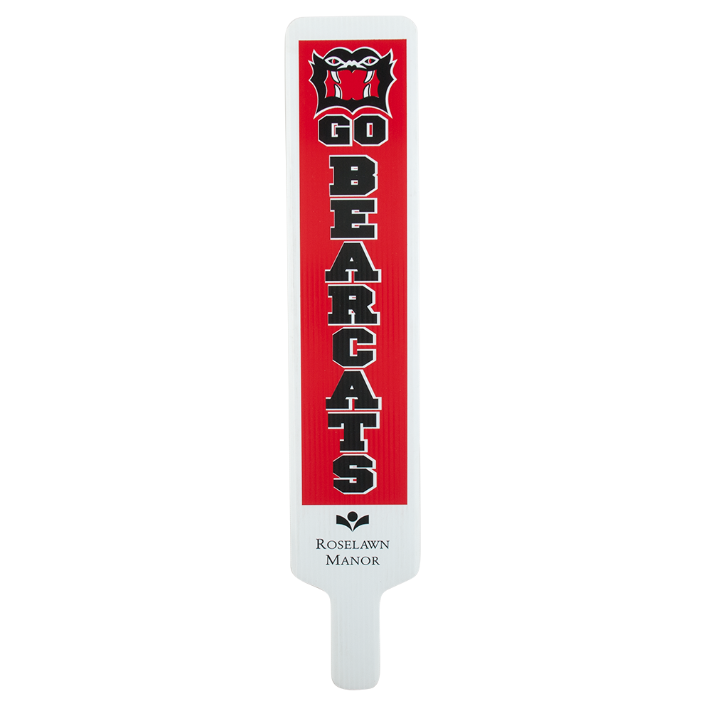 5" x 24" Rally Sign, Screen Printed 3