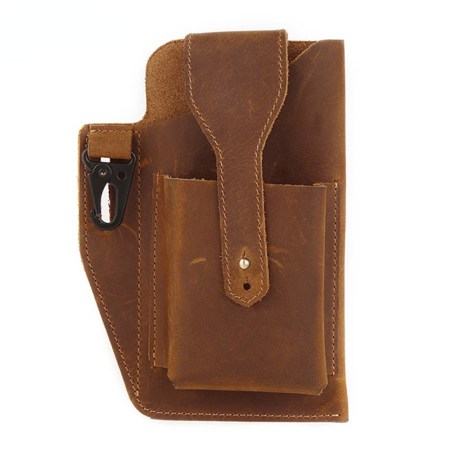 Men's retro multi-function phone Fanny pack 5