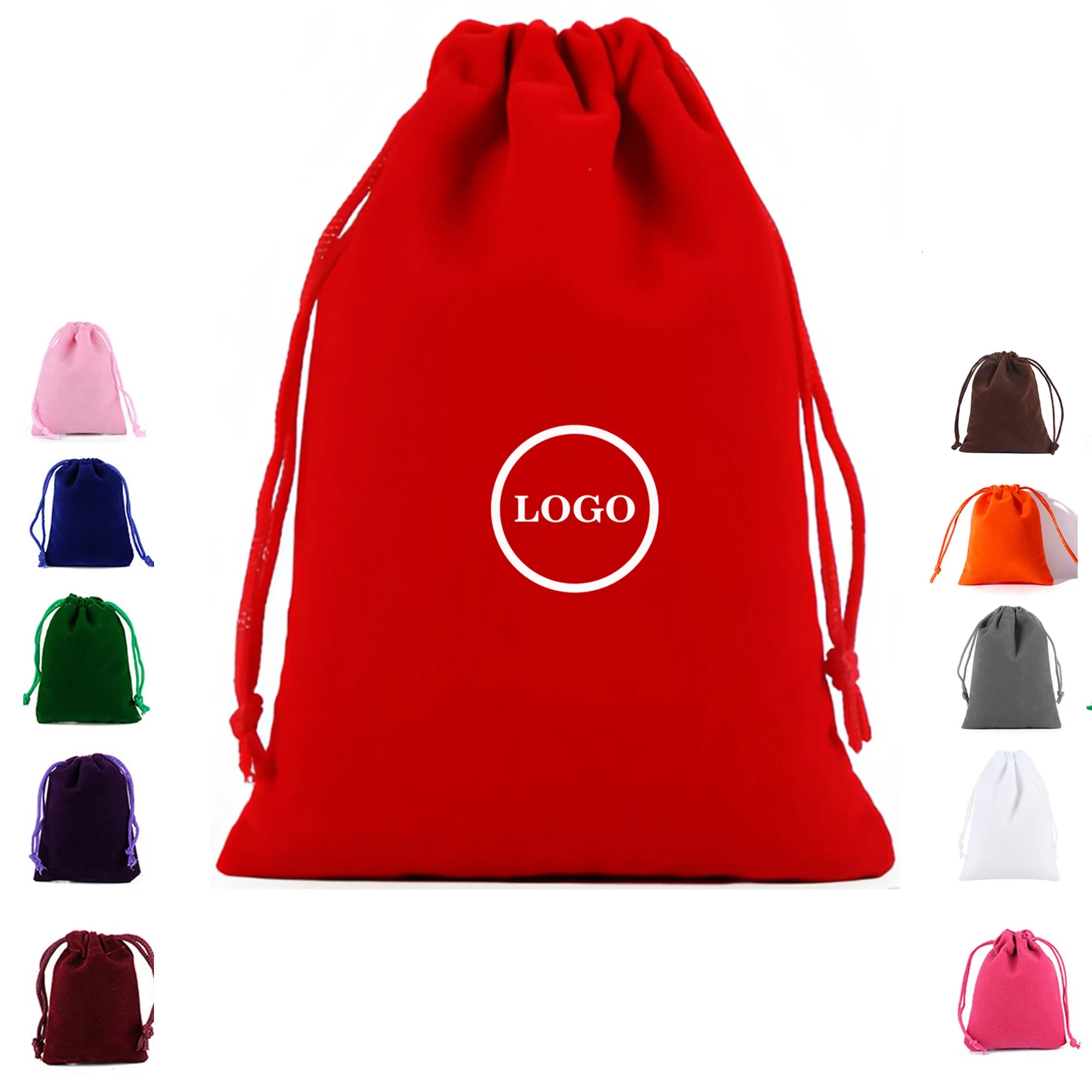 Velvet Drawstring Gift Bags 3